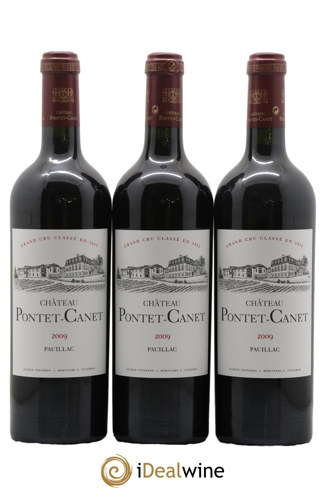 Château Pontet Canet 5ème Grand Cru Classé 2013 - Posten von 6 Flaschen - 3