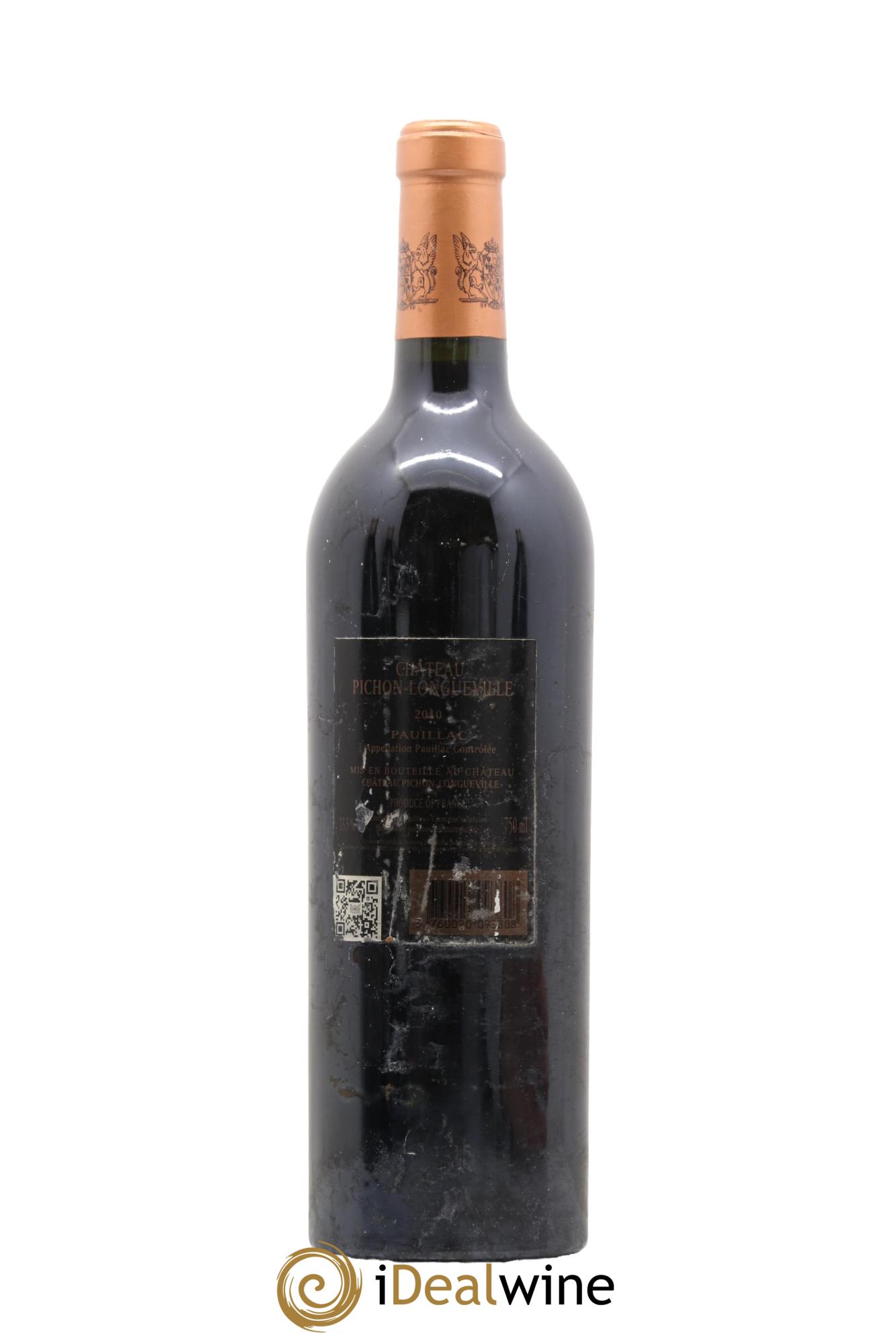 Pichon Longueville Baron 2ème Grand Cru Classé 2010 - Lot de 1 bouteille - 1