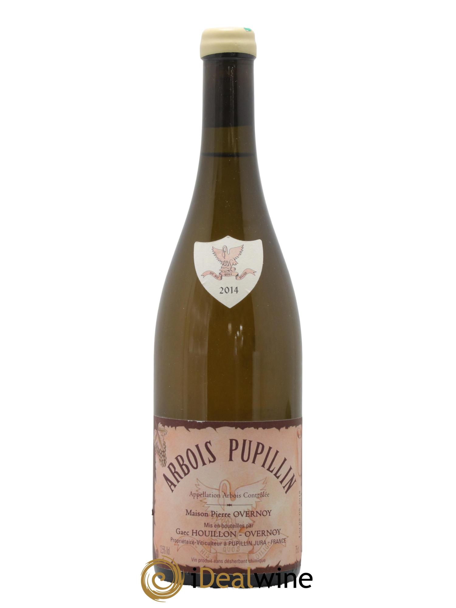 Arbois-Pupillin Chardonnay (cire blanche) Overnoy-Houillon (Domaine) 2014 - Lot de 1 bouteille - 0