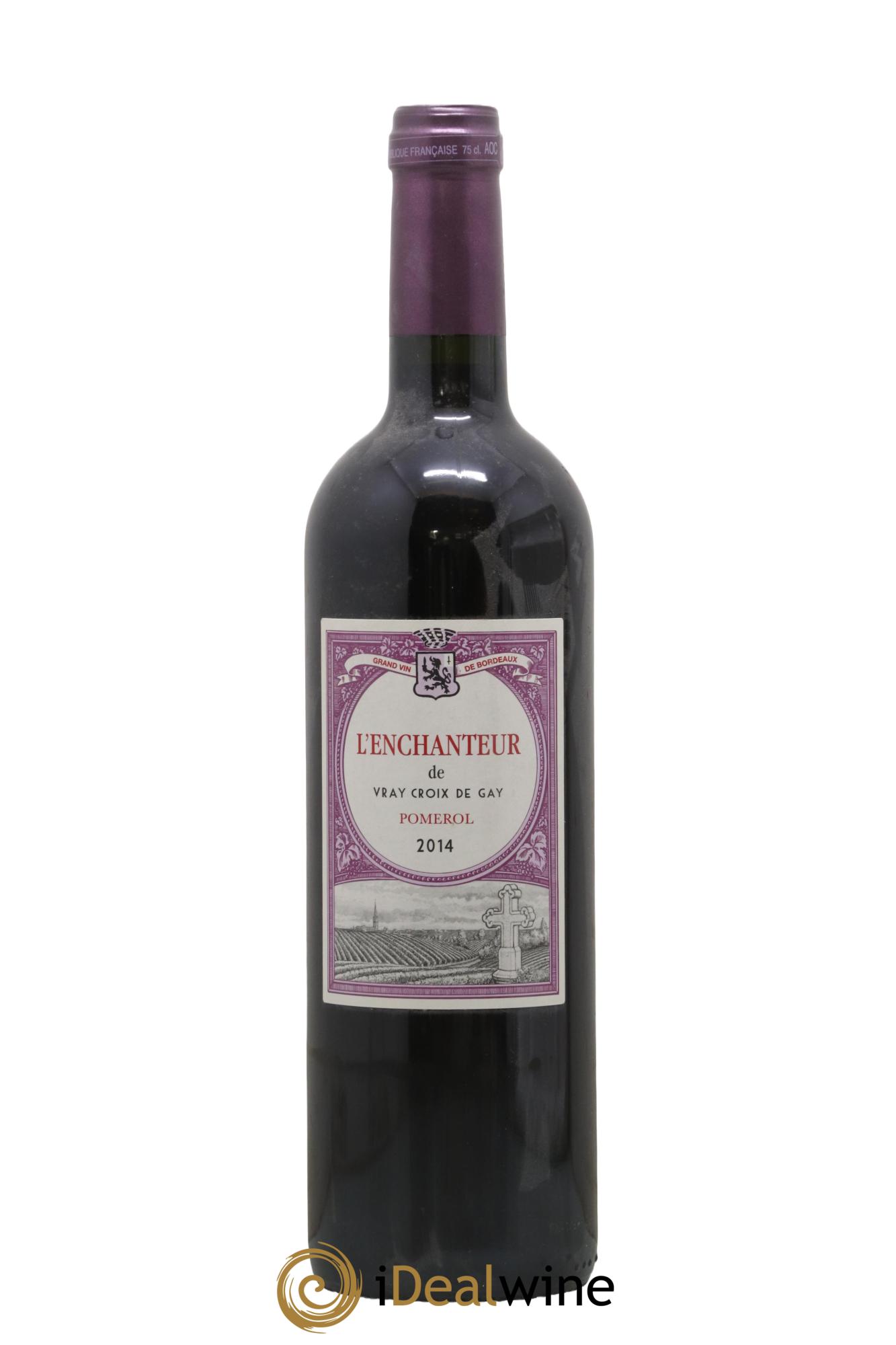 Pomerol L'Enchanteur de Vray Croix de Gay 2014 - Lot of 1 bottle - 0