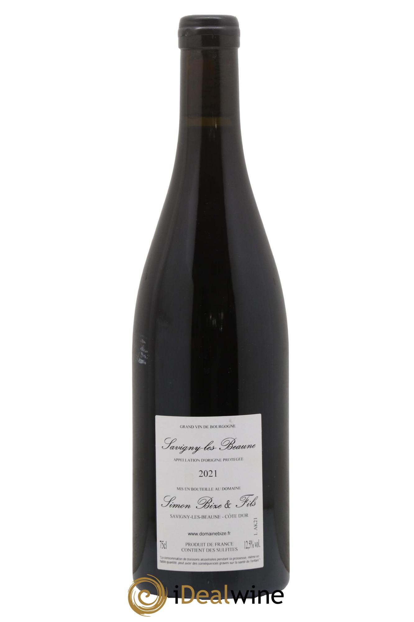 Savigny-lès-Beaune Aka Bize 2021 - Lot de 1 bouteille - 1