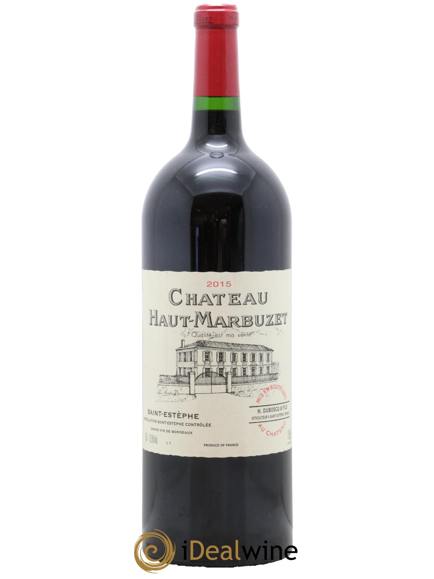 Château Haut Marbuzet 2015 - Lot de 1 magnum - 0