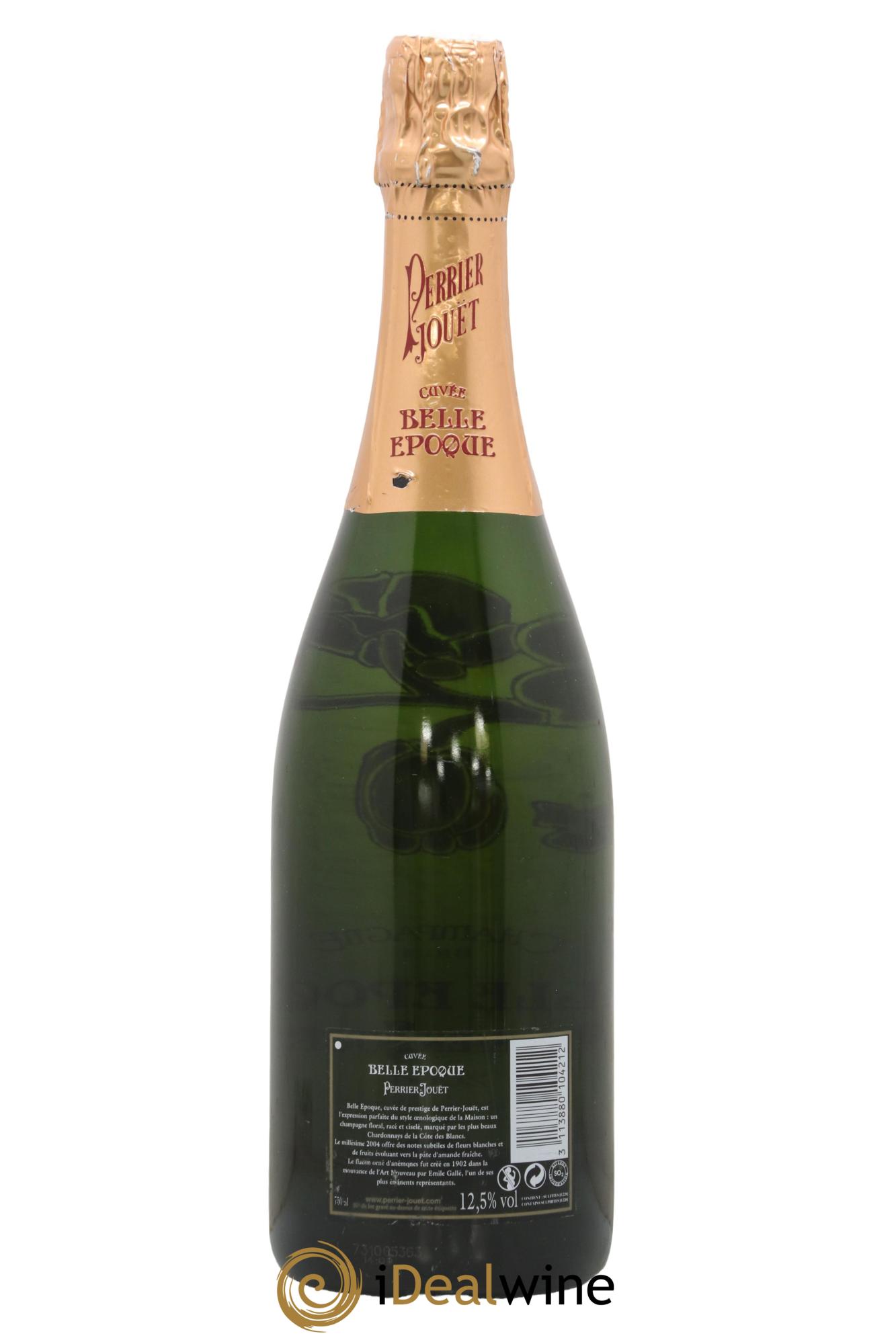 Cuvée Belle Epoque Brut Perrier-Jouët 2004 - Lot of 1 bottle - 1