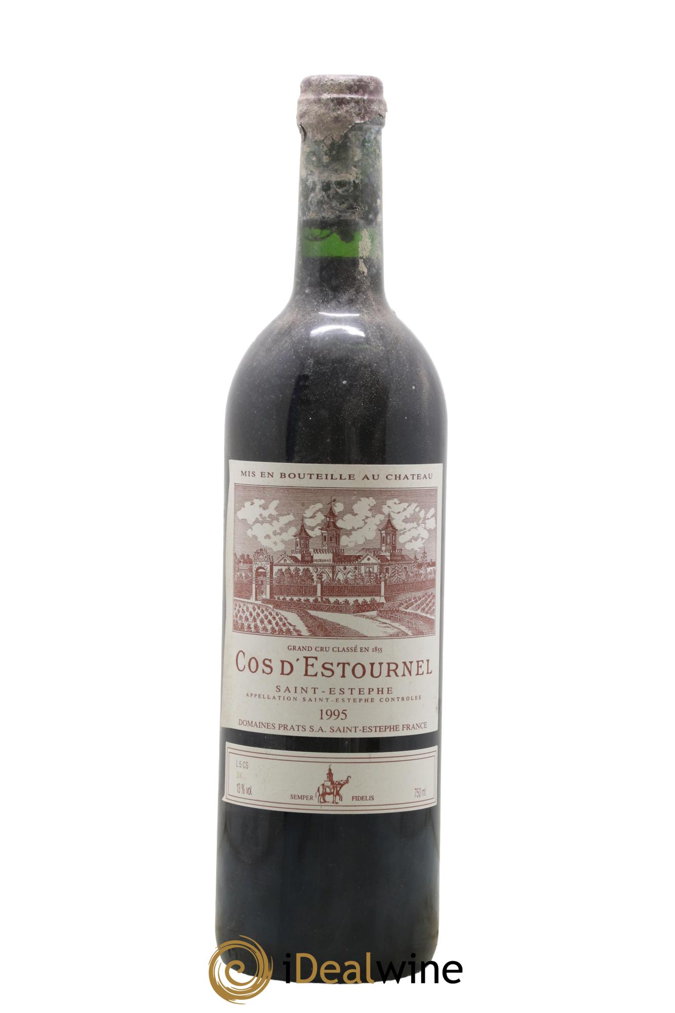 Cos d'Estournel 2ème Grand Cru Classé 1995 - Posten von 1 Flasche - 0