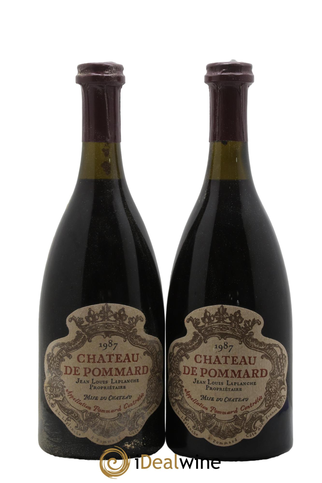 Pommard Château de Pommard 1987 - Lotto di 2 bottiglie - 0