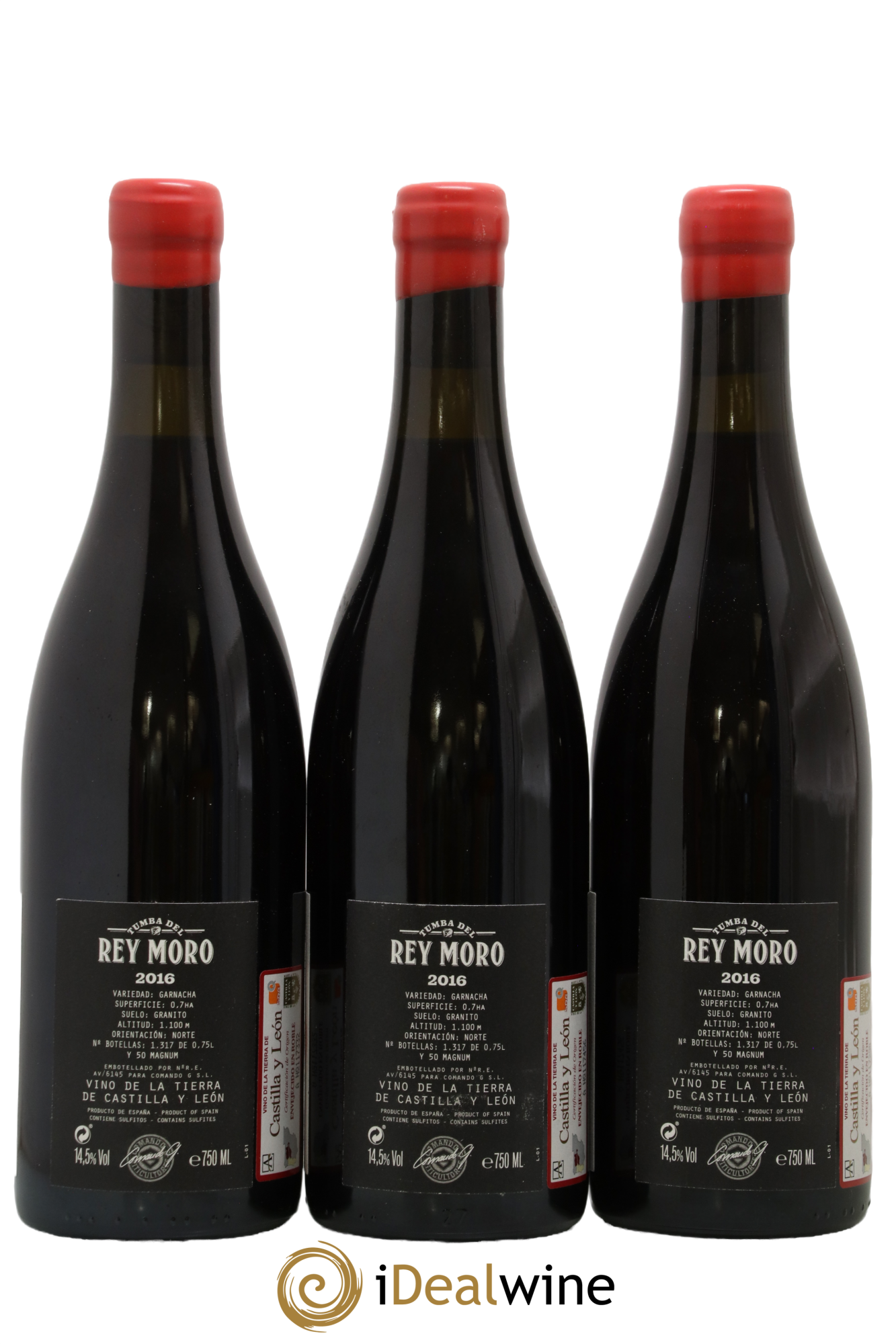 Espagne Commando G Tumba del Rey Moro 2016 - Lot de 3 bouteilles - 1