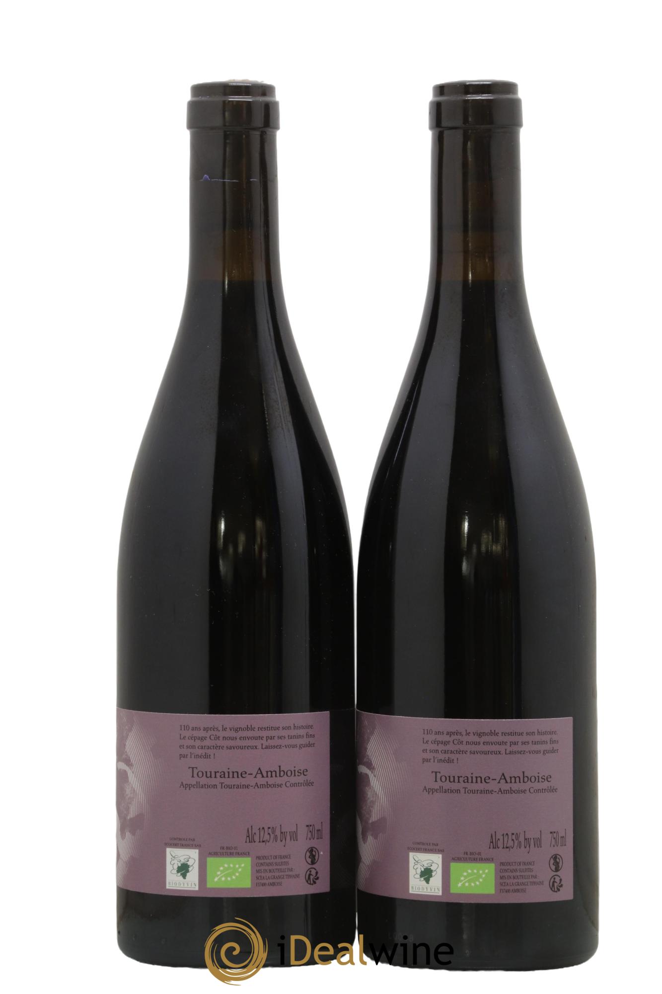 Touraine-Amboise Côt Vieilles Vignes La Grange Tiphaine 2022 - Lot de 2 bouteilles - 1