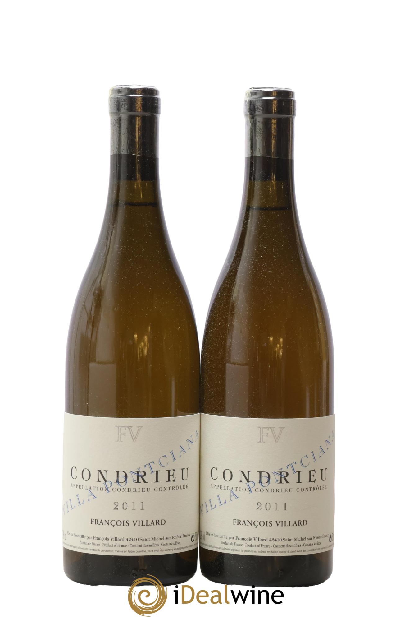 Condrieu Villa Pontciana François Villard 2011 - Lotto di 2 bottiglie - 0