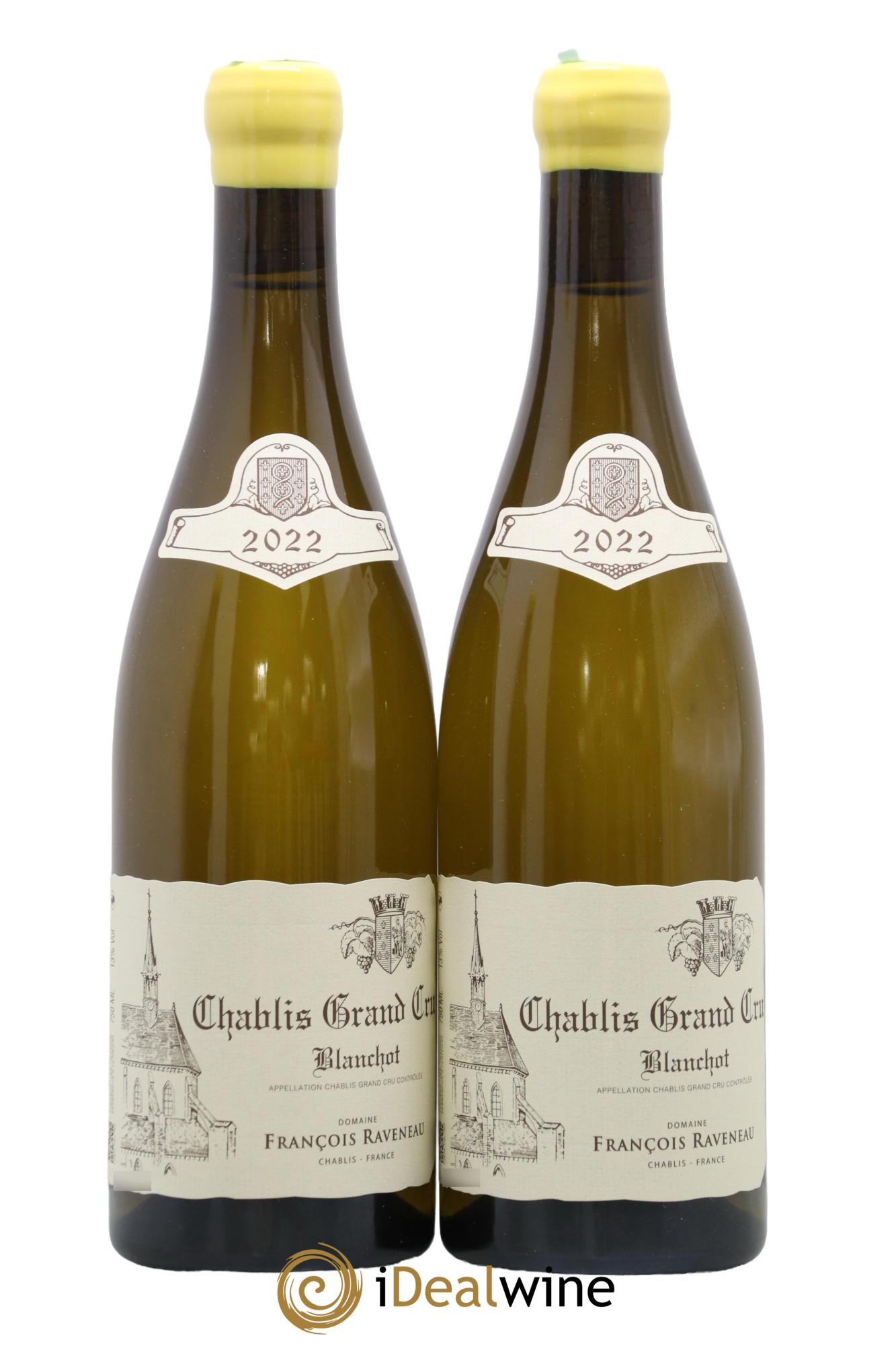 Chablis Grand Cru Blanchot Raveneau (Domaine) 2022 - Posten von 2 Flaschen - 0