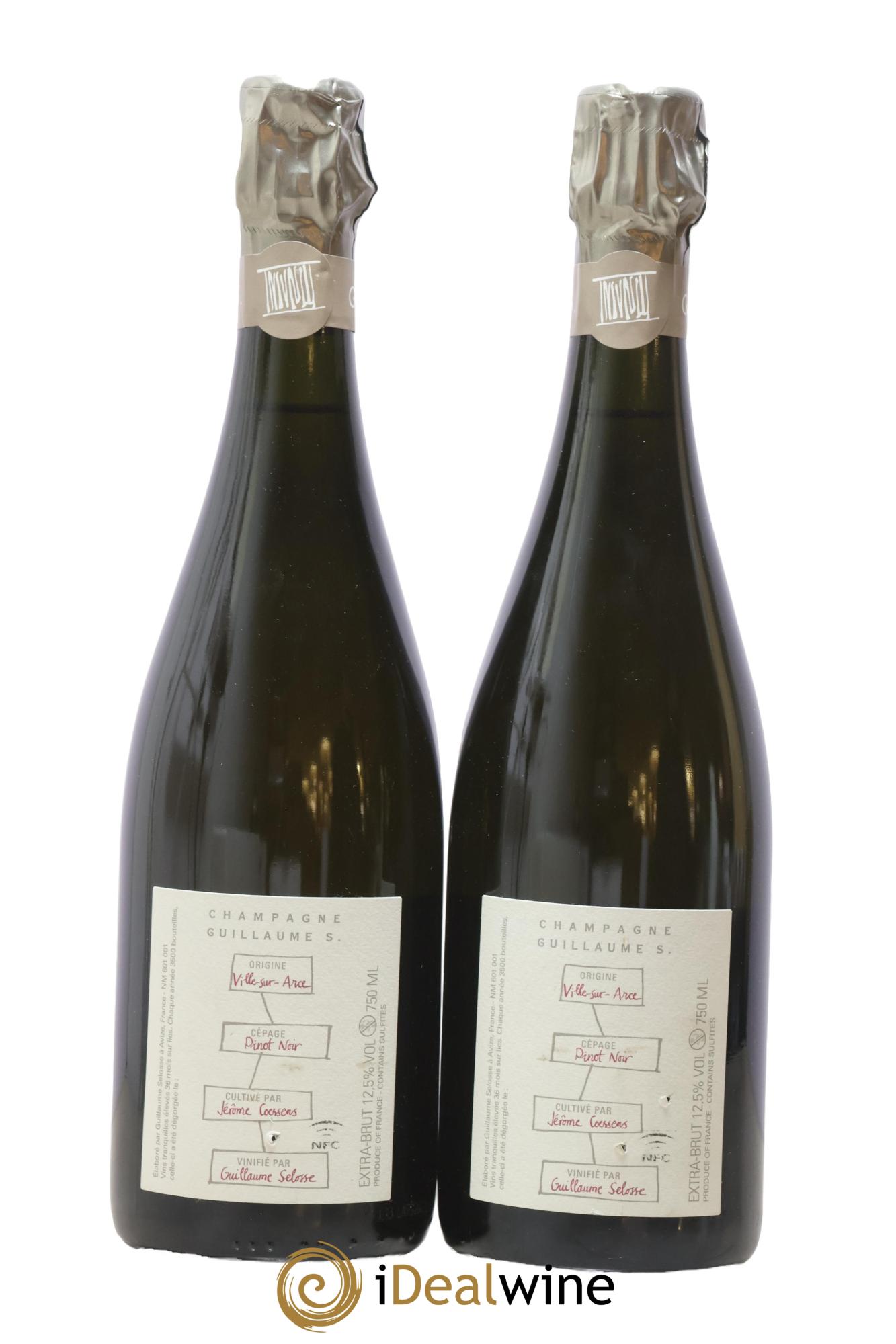 Largillier Extra-Brut Guillaume Selosse - Lotto di 2 bottiglie - 1