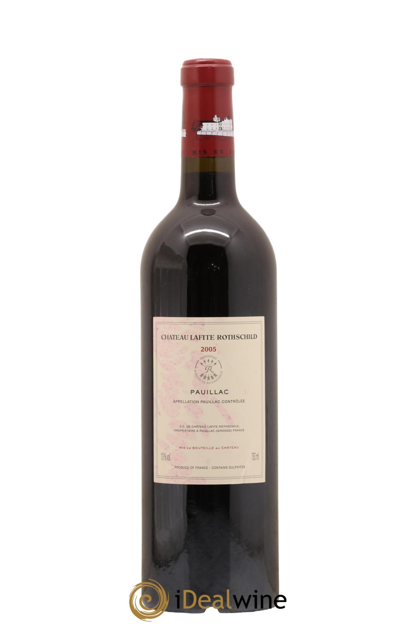Château Lafite Rothschild 1er Grand Cru Classé 2005 - Lot de 1 bouteille - 1