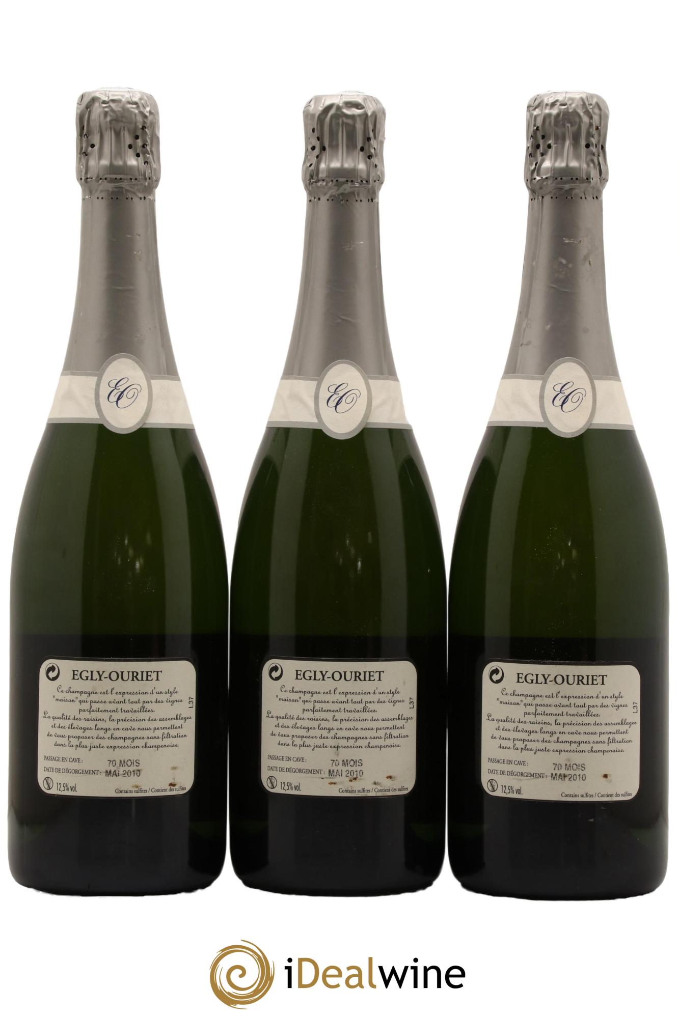 Extra-Brut VP Egly-Ouriet - Lot de 3 bouteilles - 1
