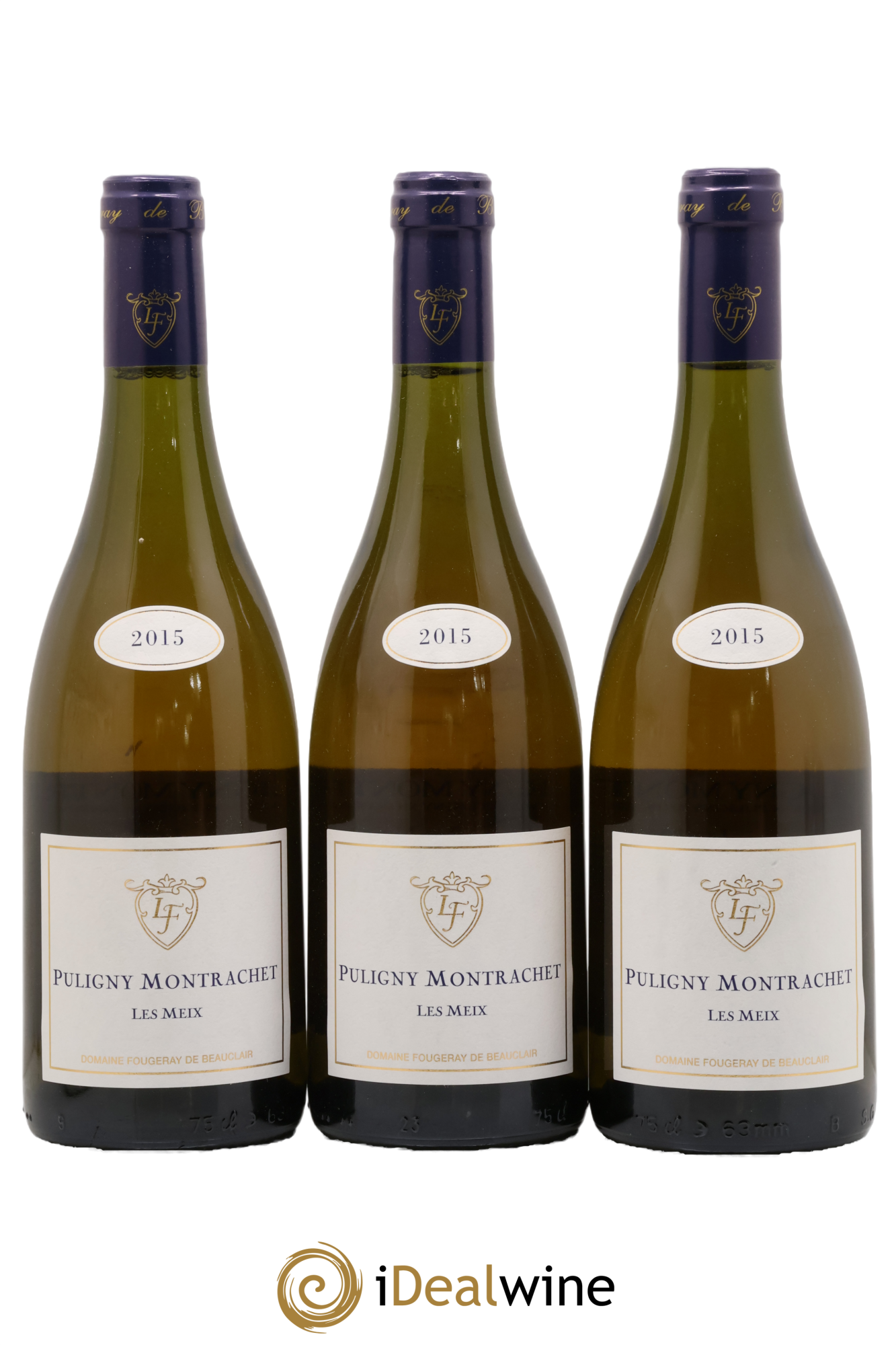 Puligny-Montrachet Les Meix Fougeray de Beauclair 2015 - Lot de 3 bouteilles - 0