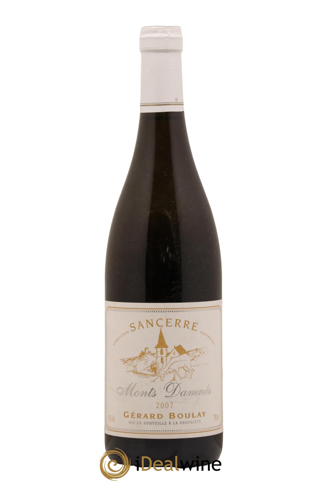 Sancerre Monts Damnés Gérard Boulay 2007 - Lot de 1 bouteille - 0