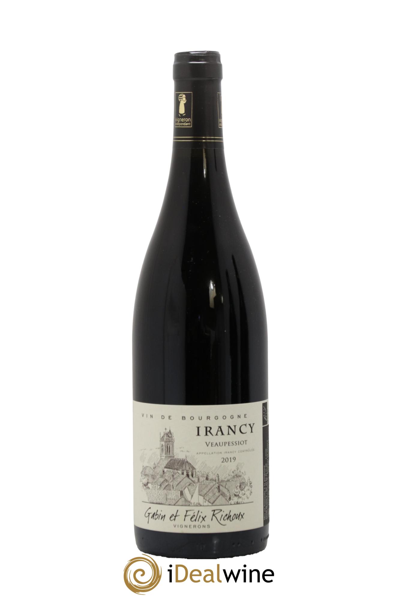 Irancy Veaupessiot Gabin et Félix Richoux 2019 - Lot de 1 bouteille - 0