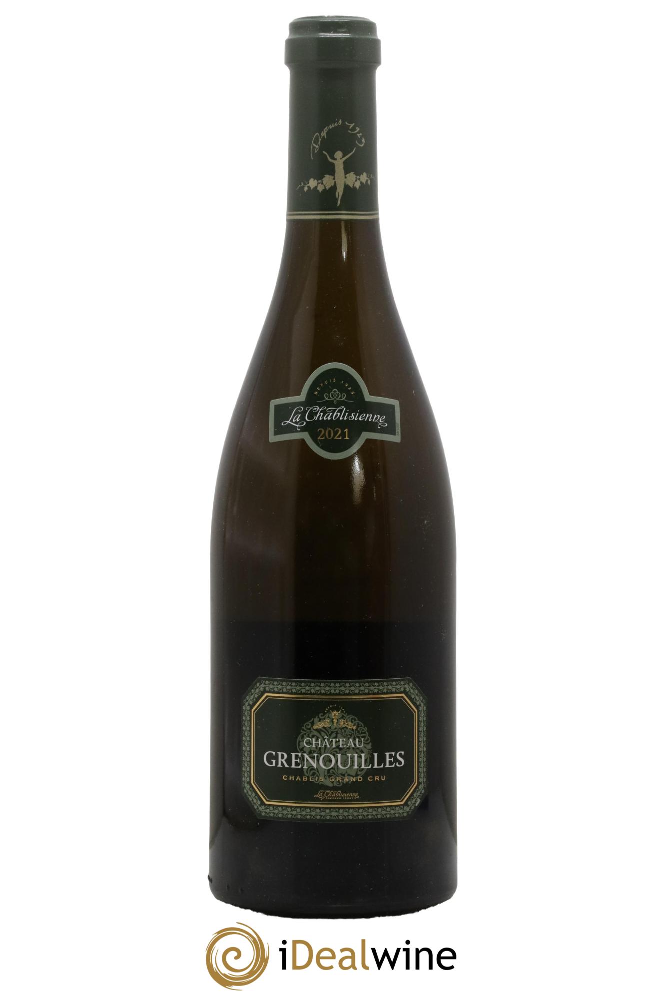 Chablis Grand Cru Grenouilles Château Grenouille - La Chablisienne 2021 - Lot de 1 bouteille - 0