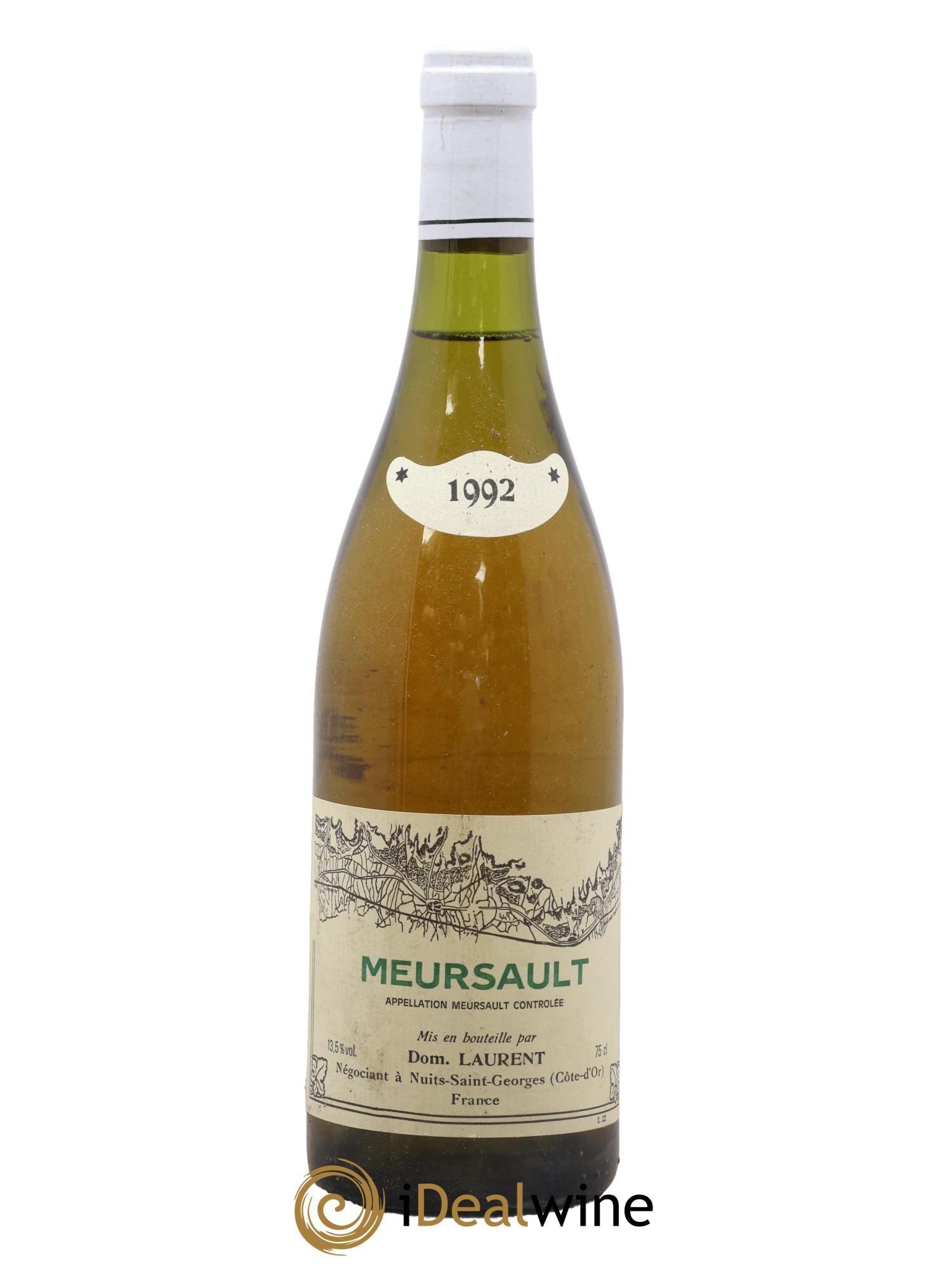 Meursault Dominique Laurent 1992 - Posten von 1 Flasche - 0