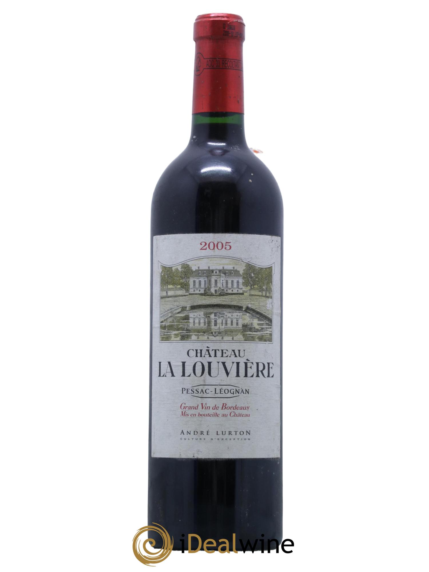 Château la Louvière 2005 - Lot de 1 bouteille - 0