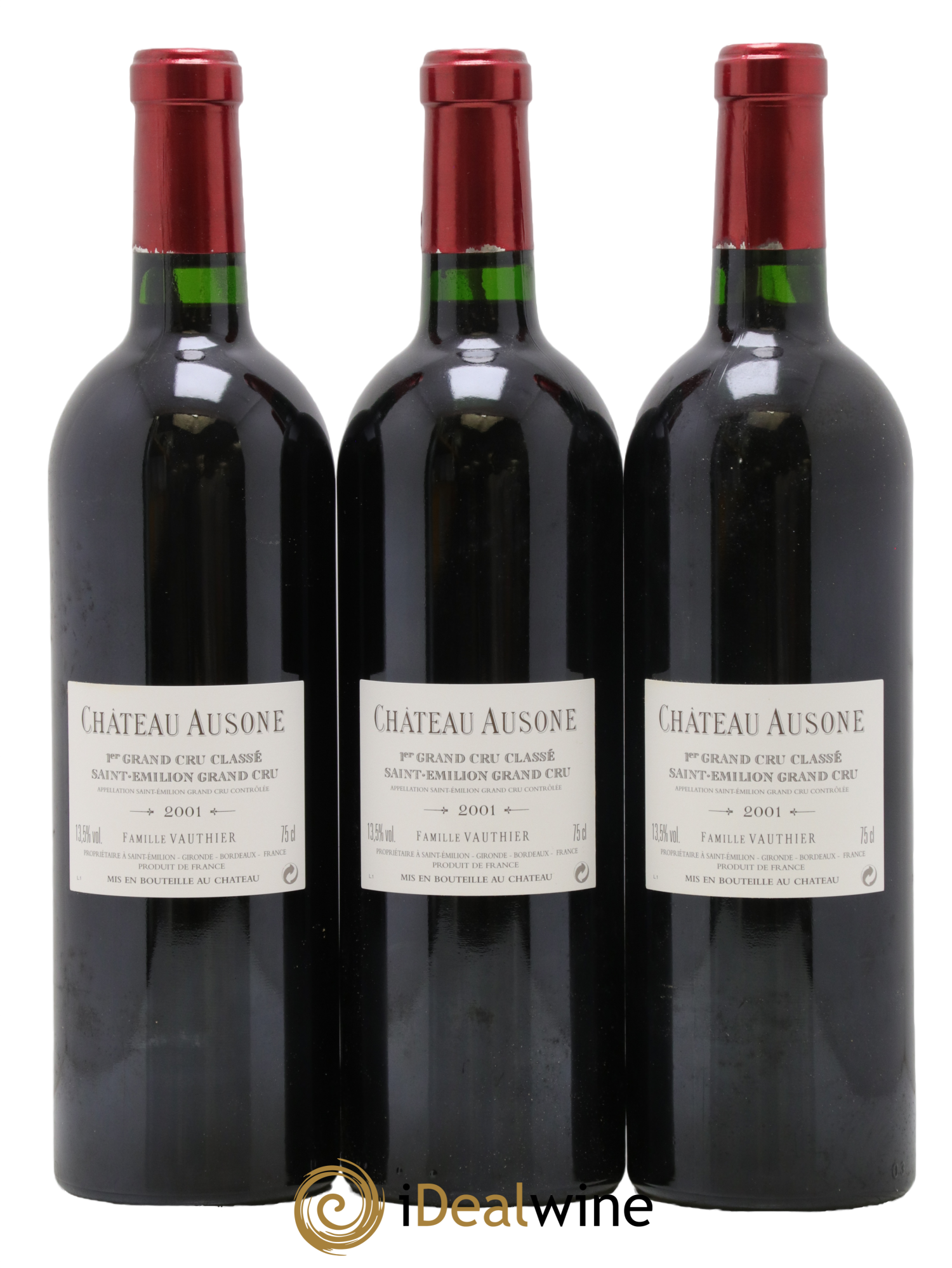 Château Ausone 1er Grand Cru Classé A 2001 - Lot of 6 bottles - 4