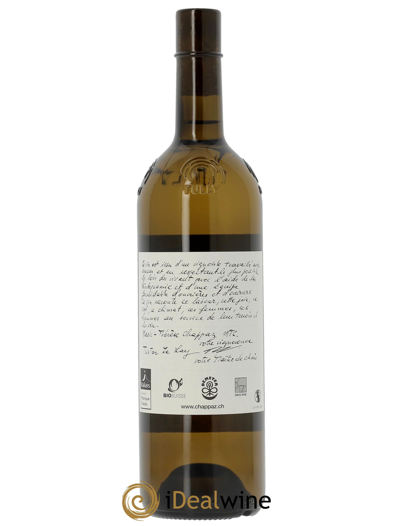 Valais Fendant Coteaux de Plamont Marie-Thérèse Chappaz - Domaine Des Claives  2023 - Posten von 1 Flasche - 1