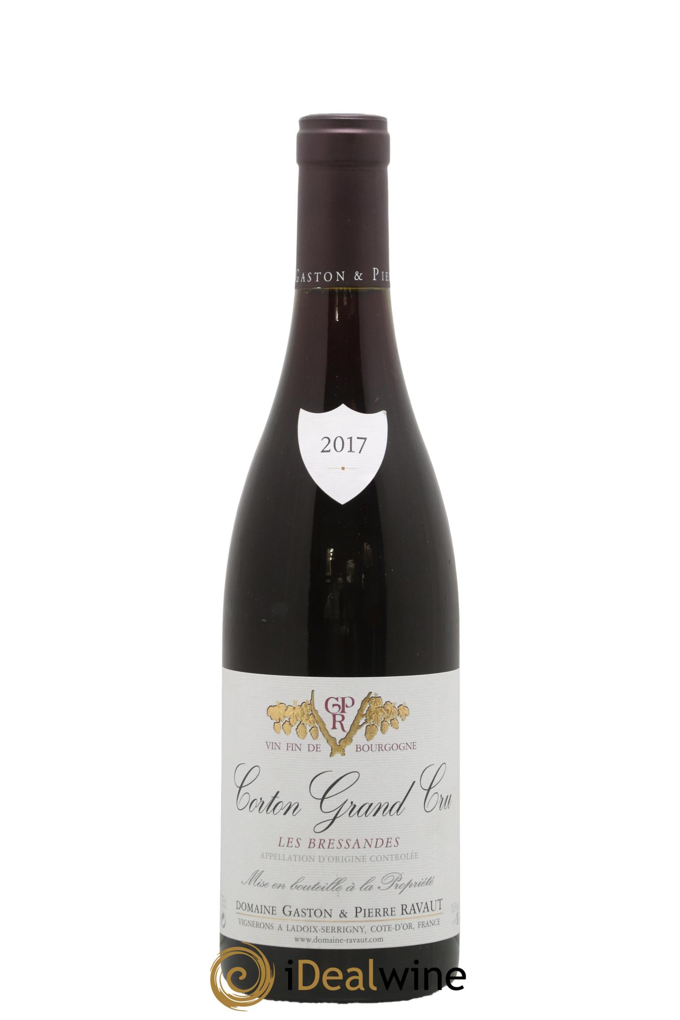 Corton Grand Cru Les Bressandes Domaine Gaston & Pierre Ravaut 2017 - Posten von 1 Flasche - 0