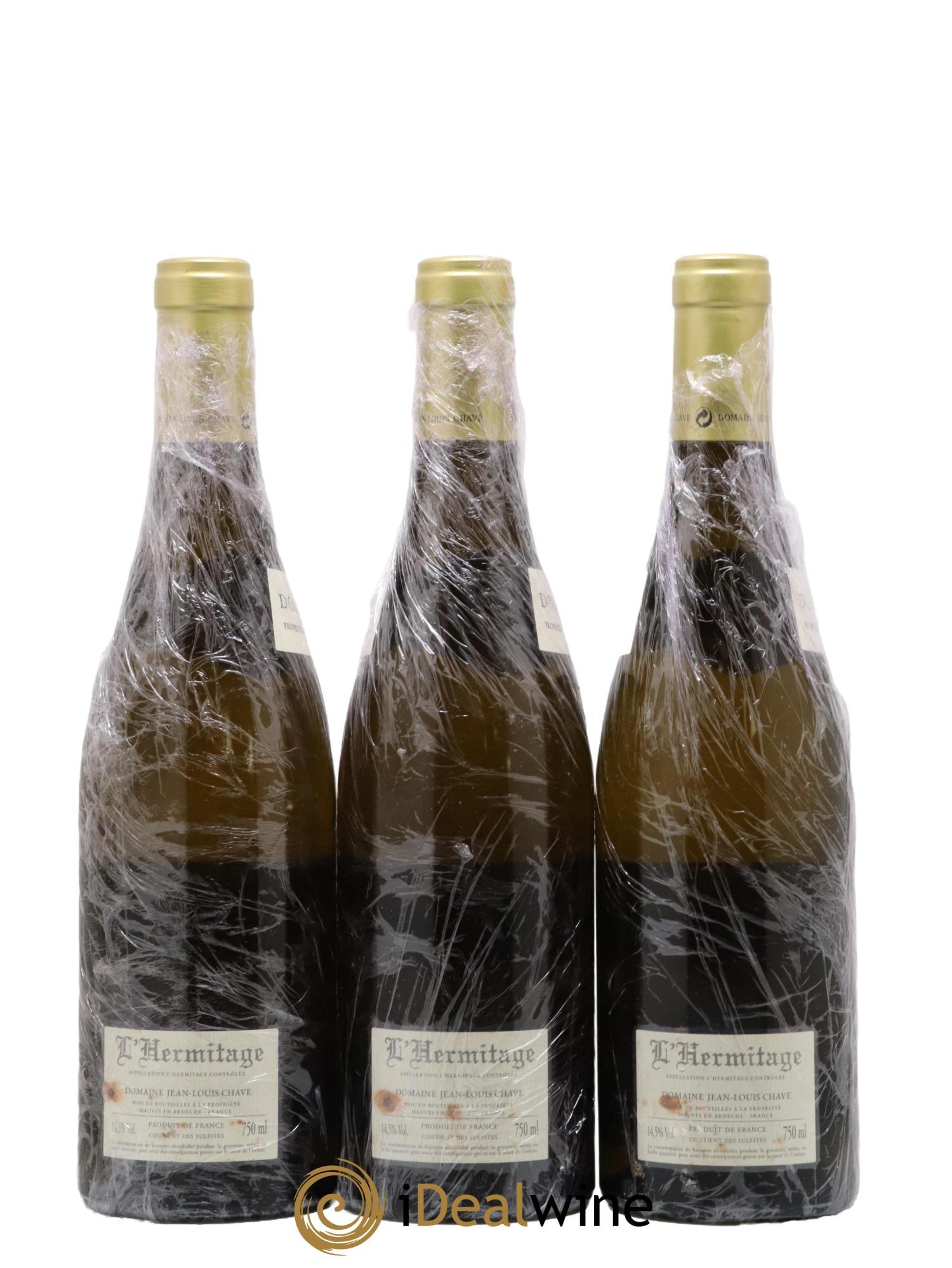 Hermitage Jean-Louis Chave 2010 - Lot de 3 bouteilles - 1