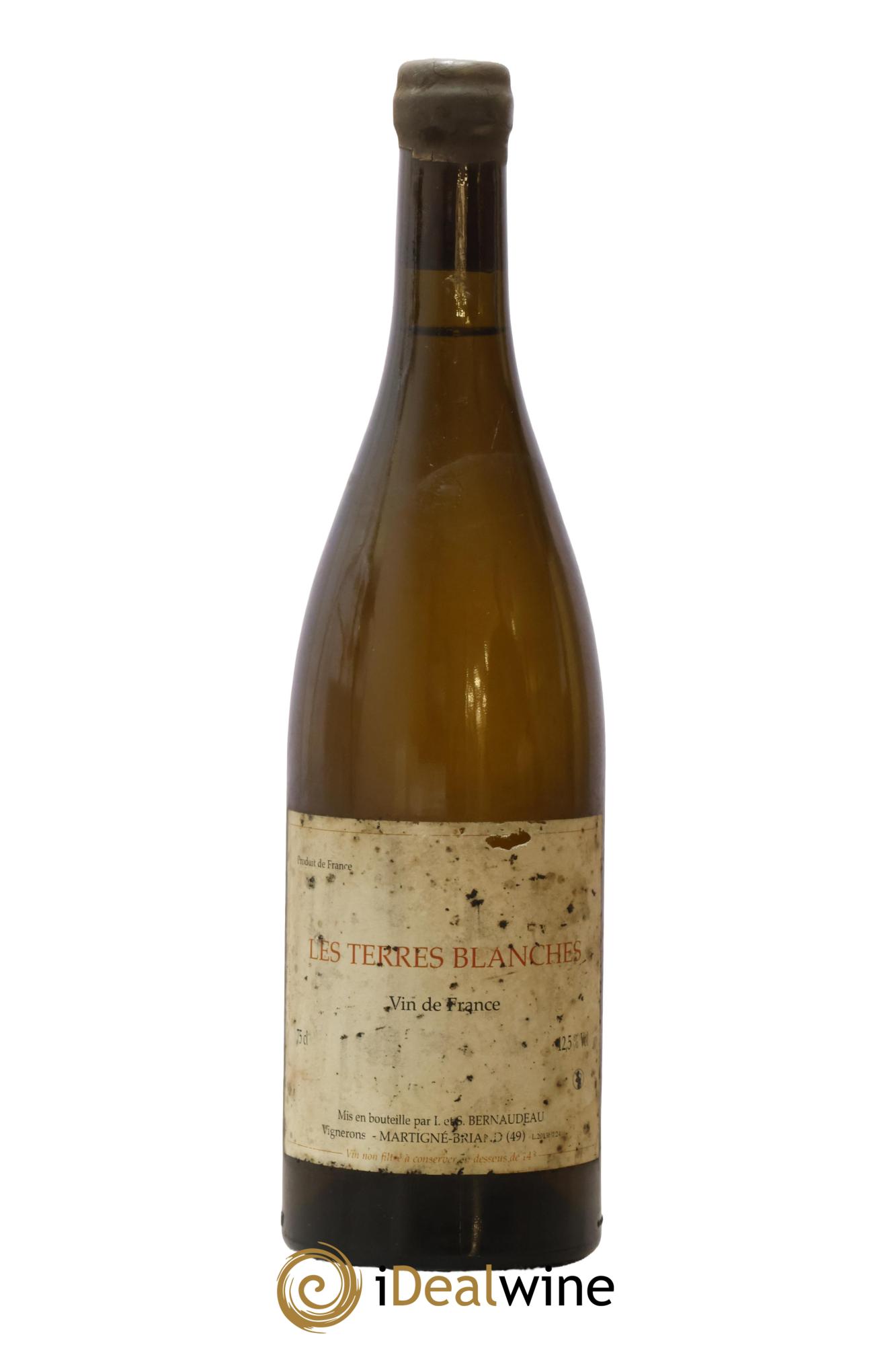 Vin de France Les Terres Blanches Stéphane Bernaudeau 2013 - Posten von 1 Flasche - 0