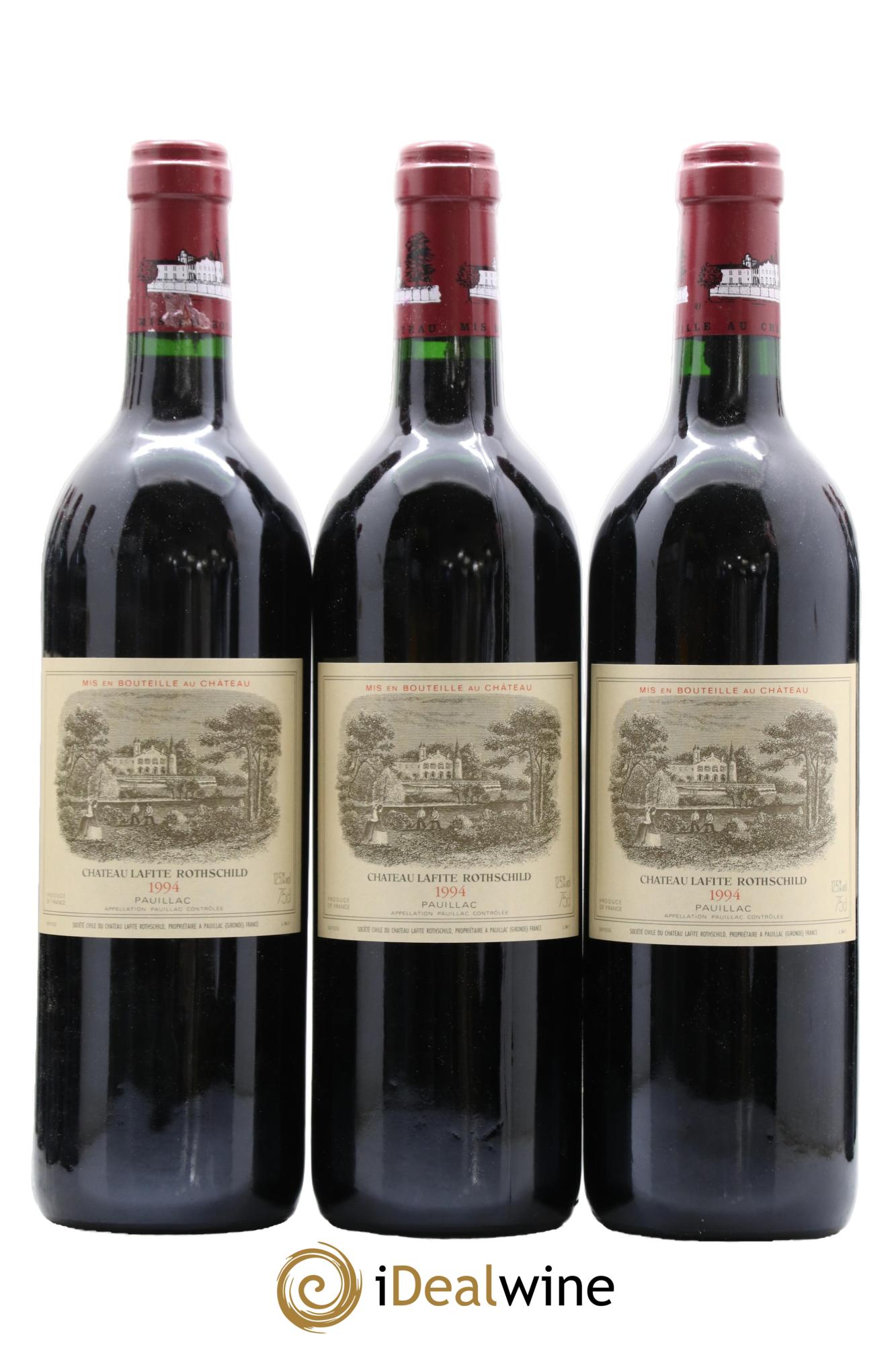 Château Lafite Rothschild 1er Grand Cru Classé 1994 - Lot de 12 bouteilles - 3