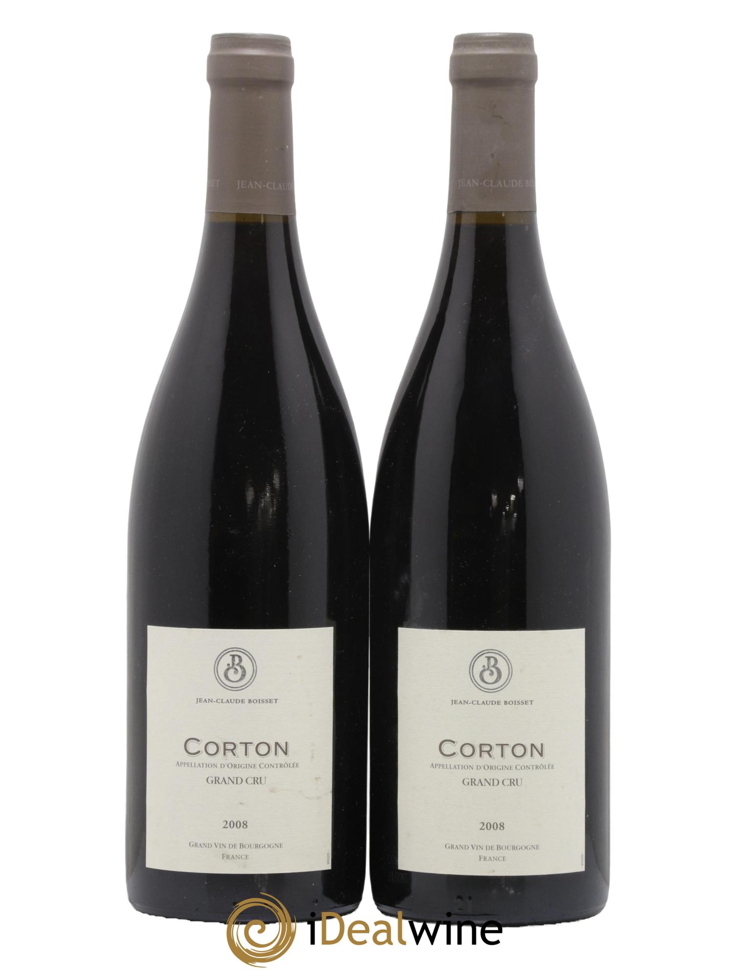 Corton Grand Cru Jean-Claude Boisset 2008 - Lot de 2 bouteilles - 0