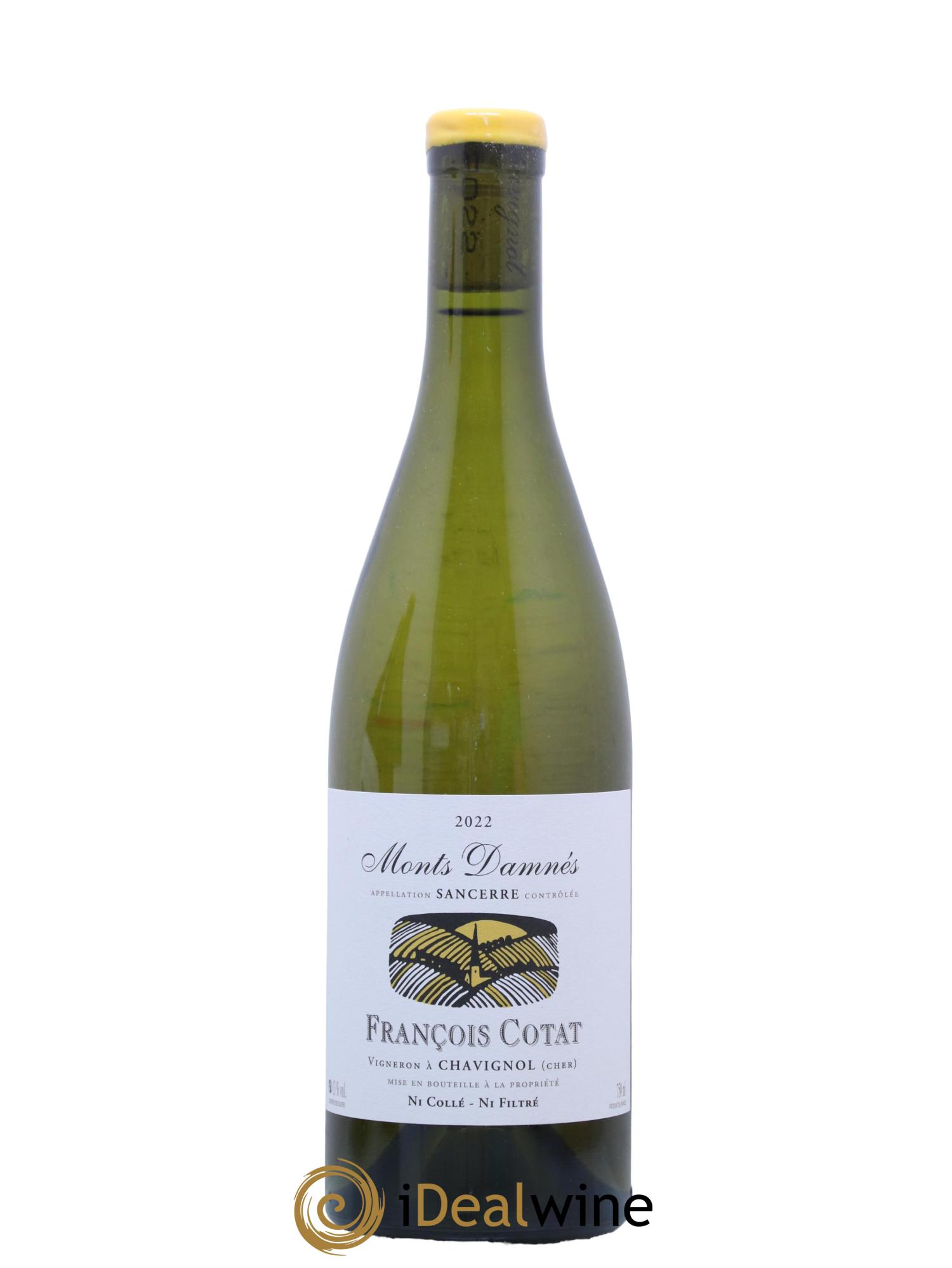 Sancerre Les Monts Damnés François Cotat 2022 - Lot de 1 bouteille - 0