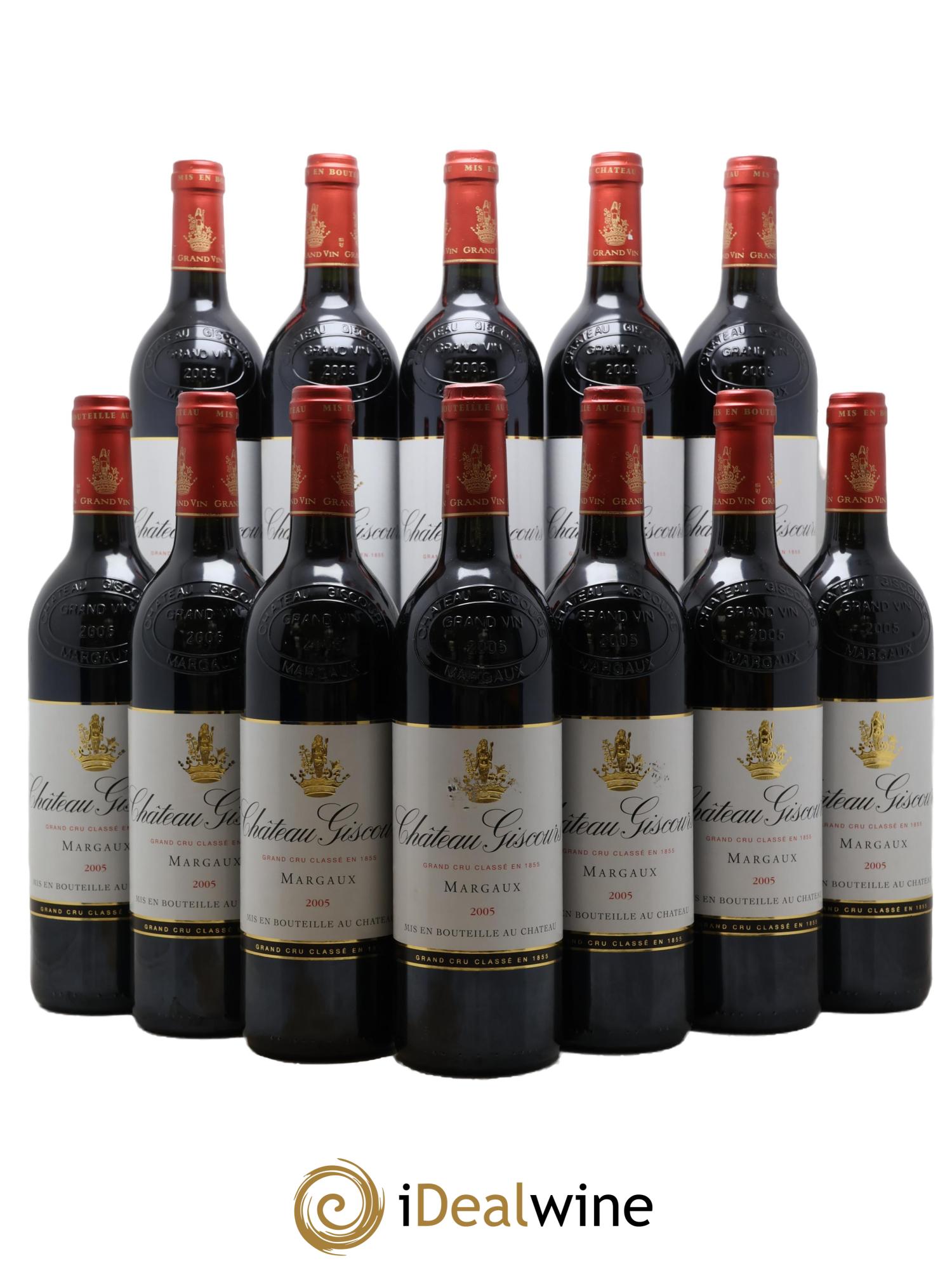 Château Giscours 3ème Grand Cru Classé 2005 - Lotto di 12 bottiglie - 0