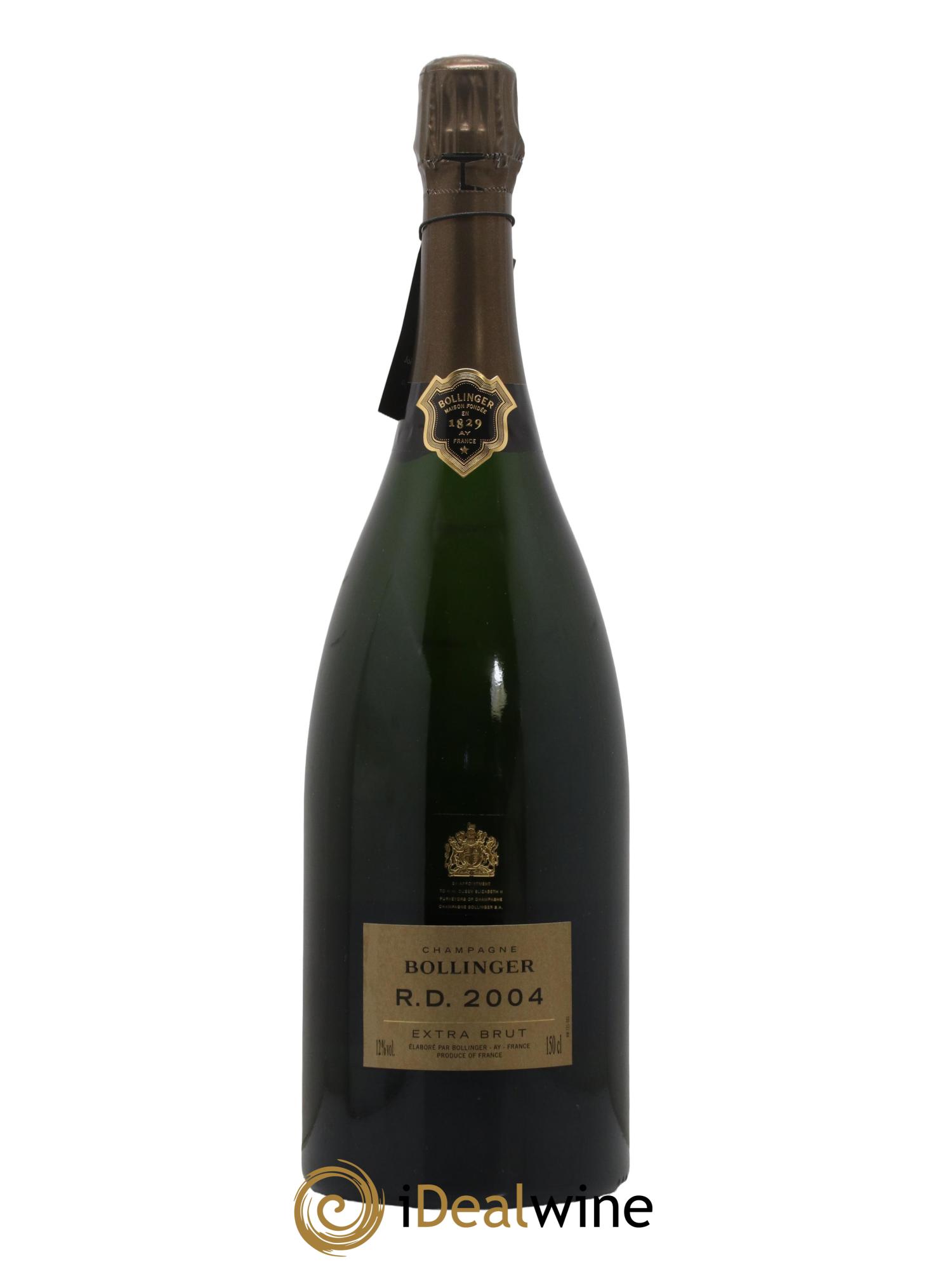 R.D. Extra-Brut Bollinger 2004 - Lot de 1 magnum - 0