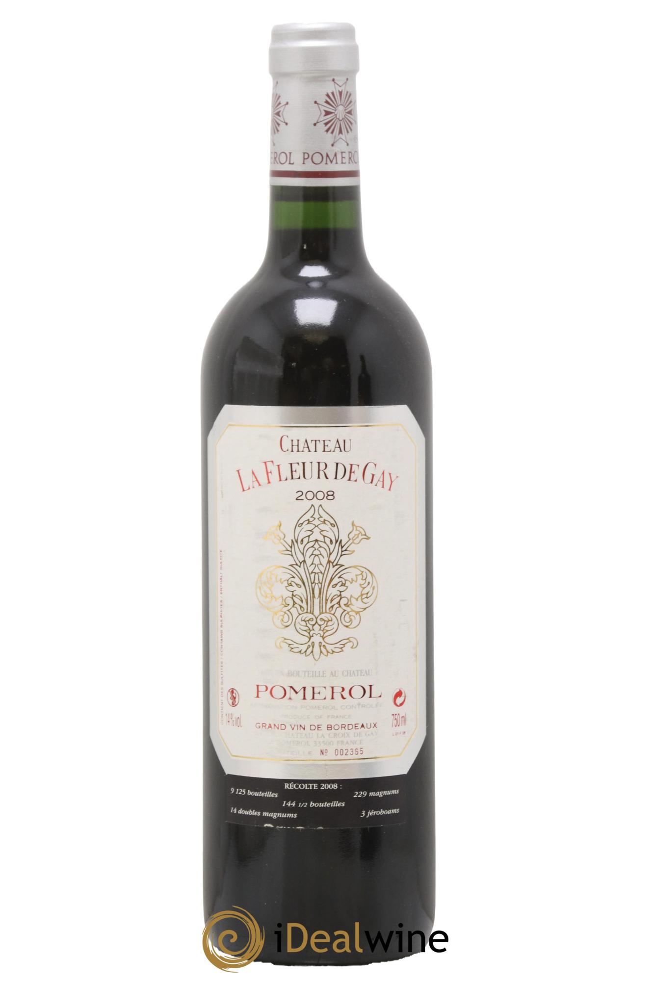 Château la Fleur de Gay 2008 - Lot of 1 bottle - 0