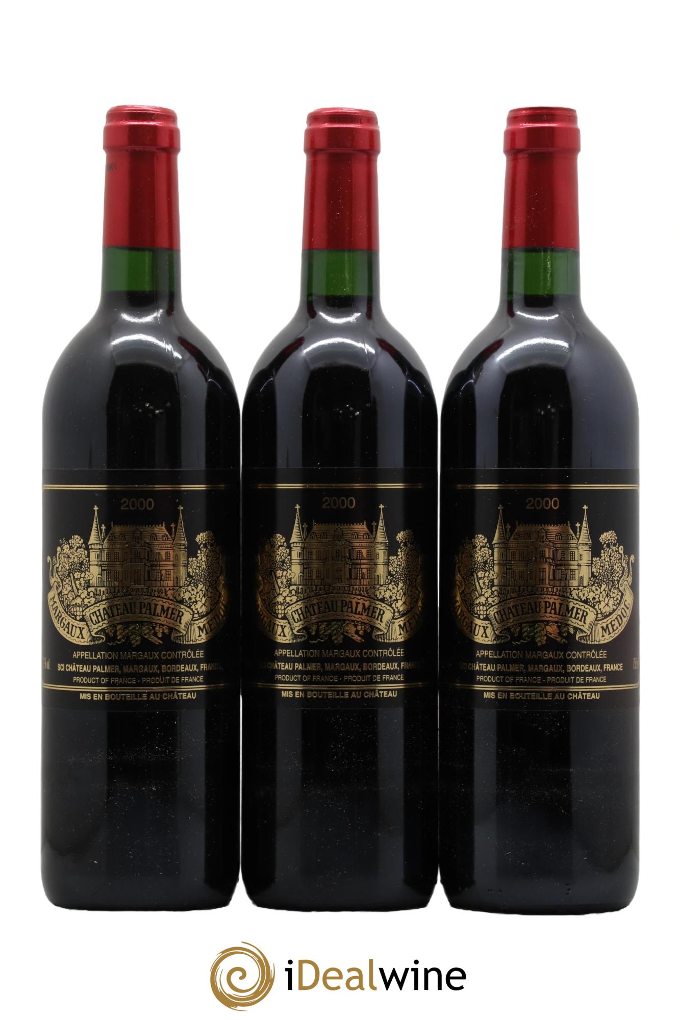 Château Palmer 3ème Grand Cru Classé 2000 - Lot de 12 bouteilles - 7