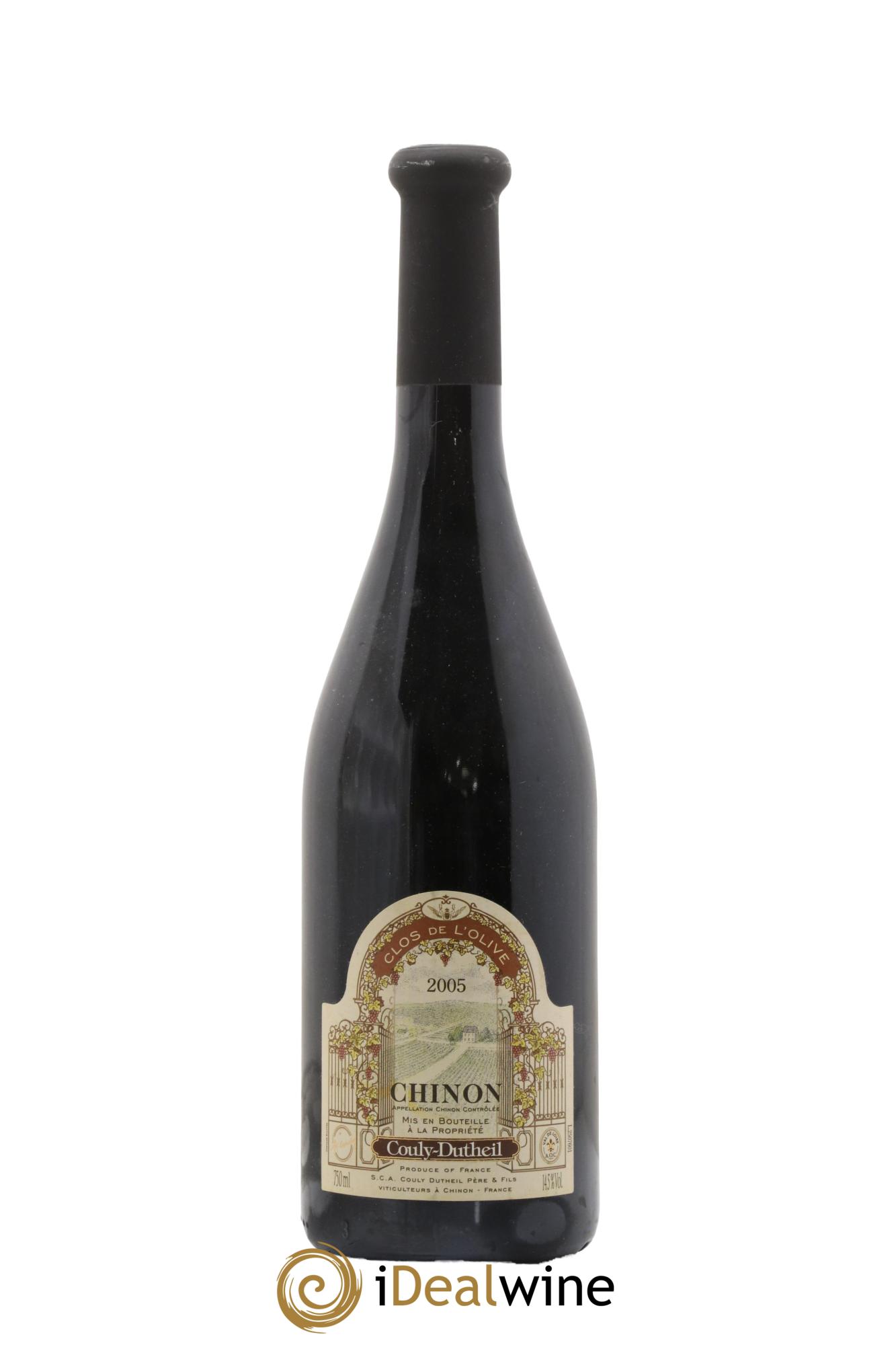 Chinon Clos de l'Olive Couly-Dutheil (Domaine) 2005 - Lot de 1 bouteille - 0