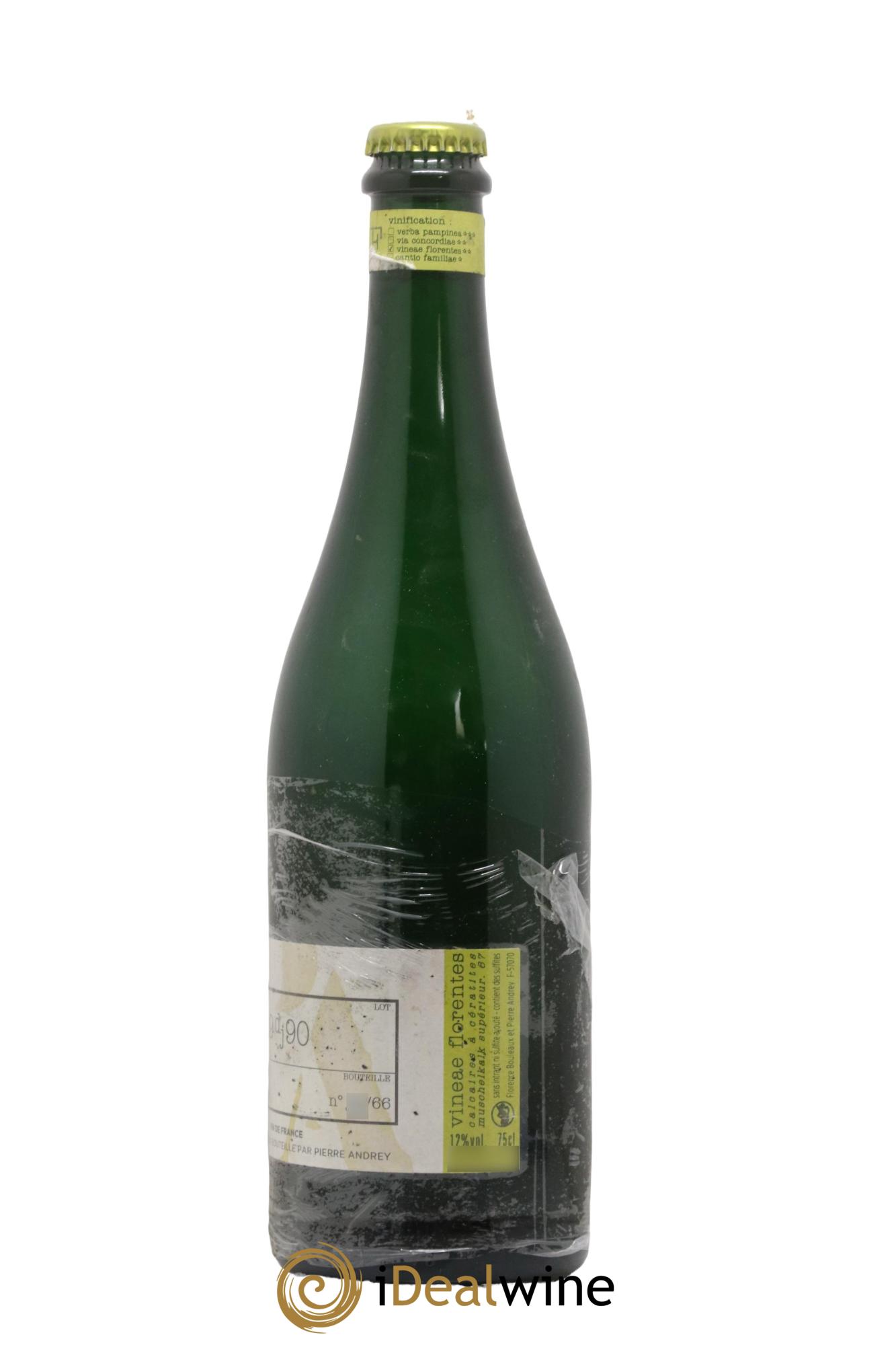 Vin de France Vineae Florentes Auxerrois Florence Bouleaux et Pierre Andrey 2019 - Lot de 1 bouteille - 1