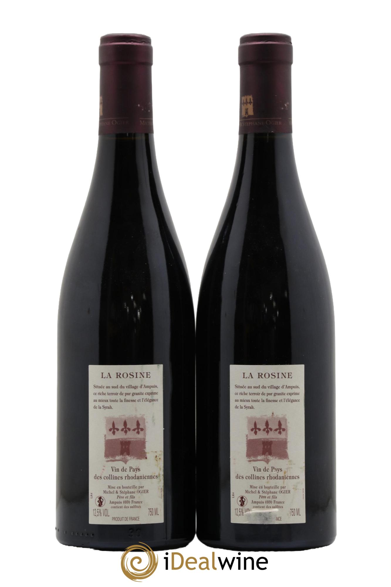 IGP Collines Rhodaniennes La Rosine Stéphane Ogier 2007 - Posten von 2 Flaschen - 1