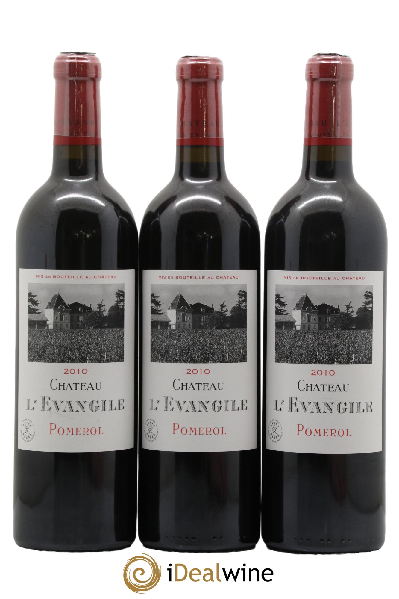 Château l' Évangile 2010 - Lotto di 6 bottiglie - 1