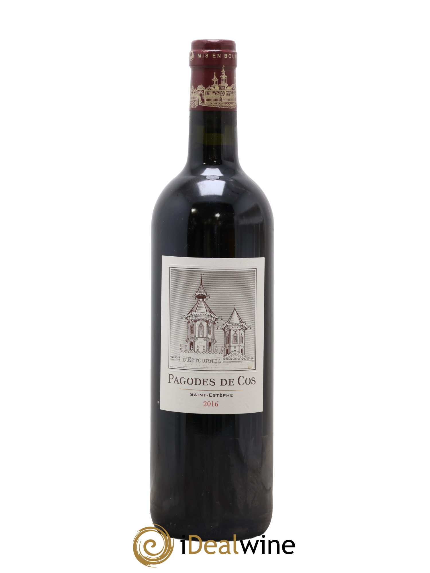 Les Pagodes de Cos Second Vin 2016 - Lot of 1 bottle - 0