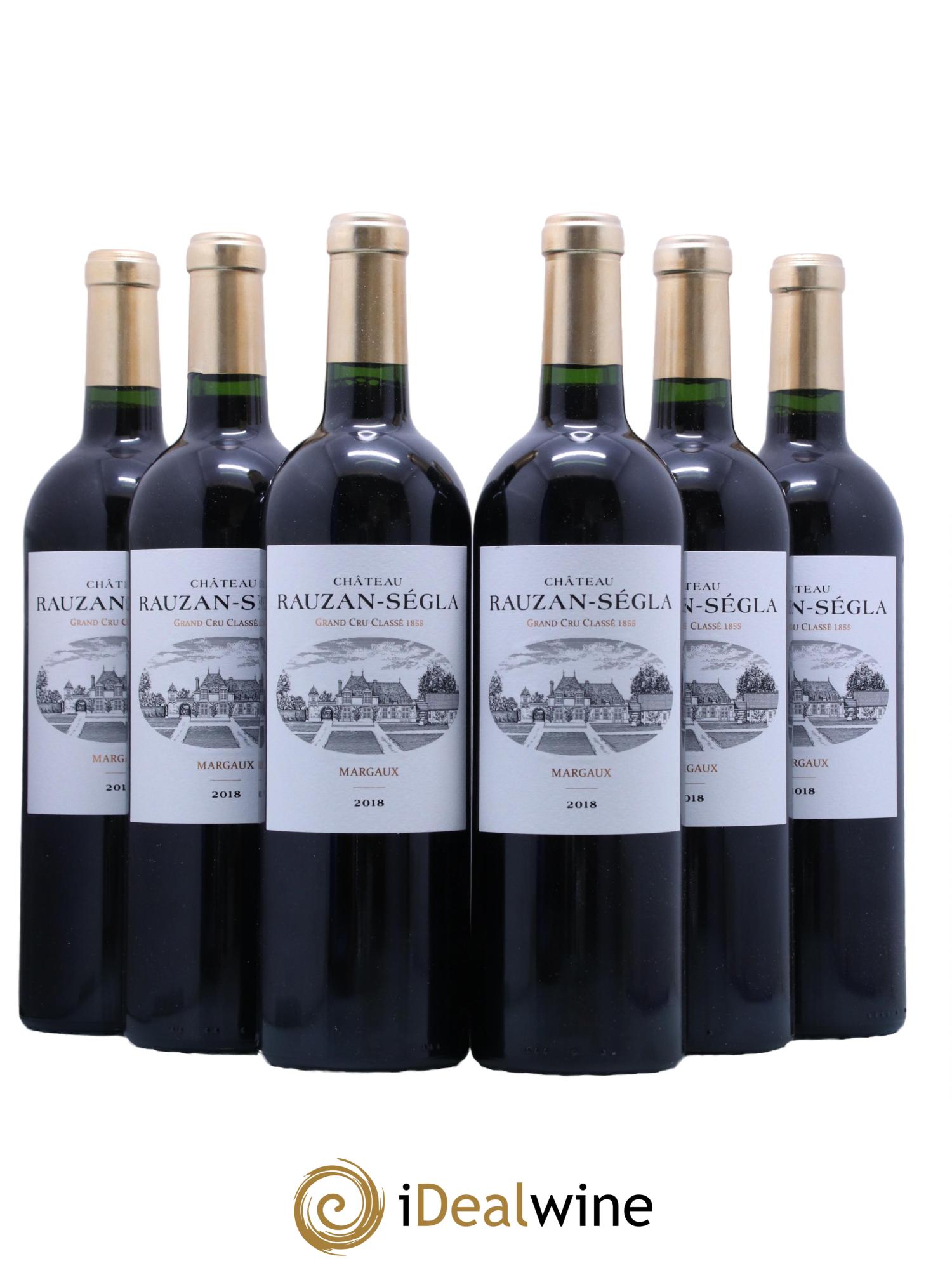 Château Rauzan Ségla Grand Cru Classé 2018 - Lot de 6 bouteilles - 0