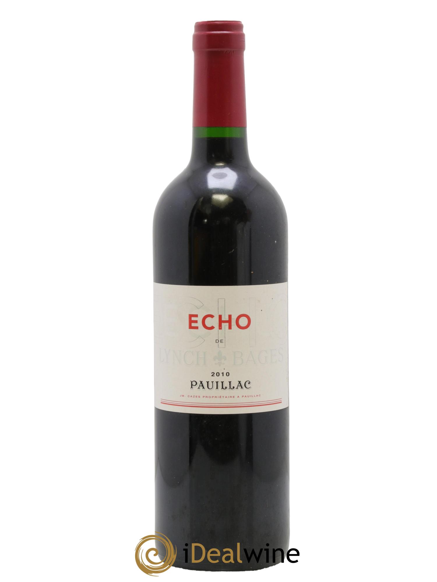 Echo de Lynch Bages Second Vin 2010 - Lot of 1 bottle - 0