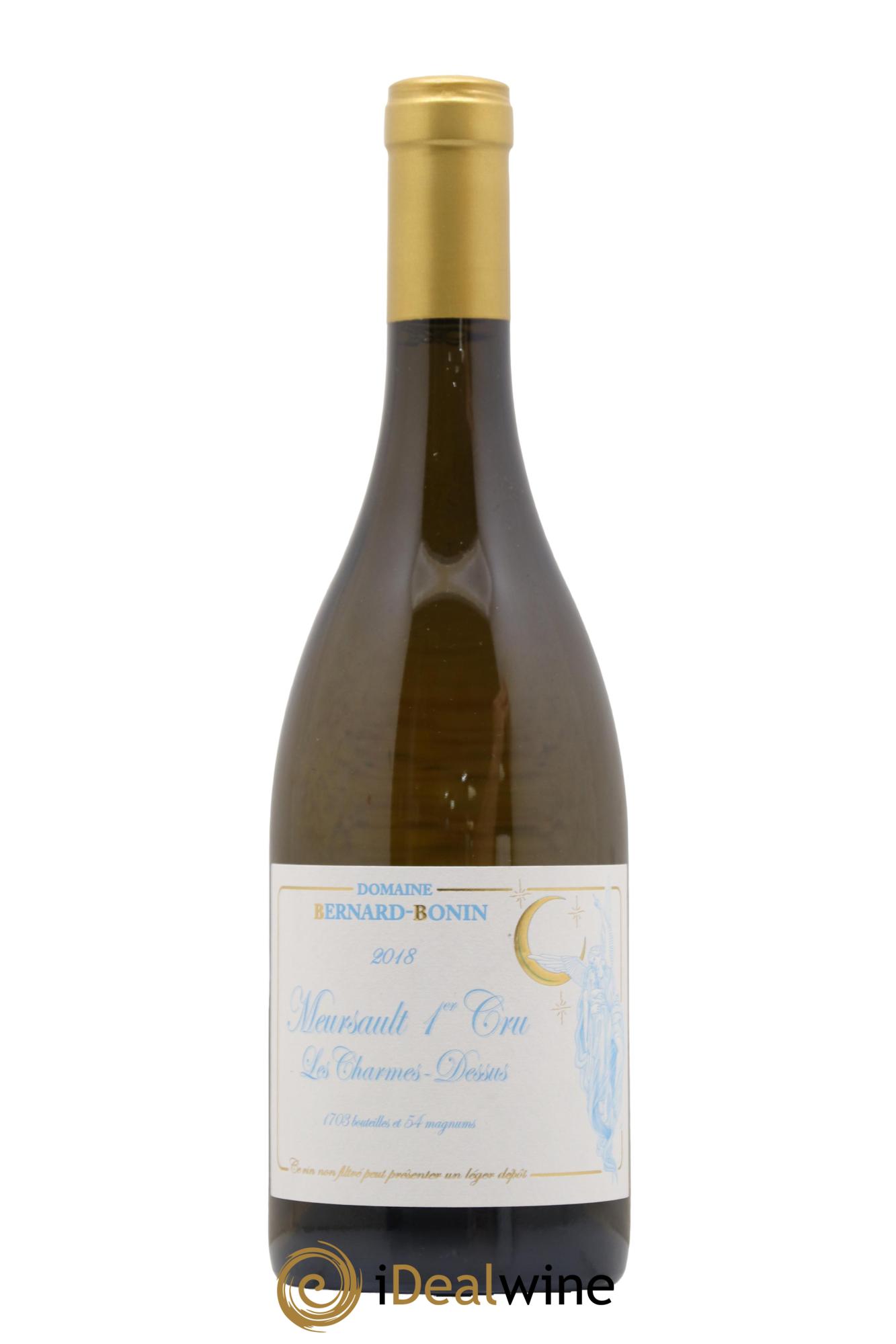 Meursault 1er Cru Les Charmes Dessus Bernard Bonin 2018 - Lot de 1 bouteille - 0