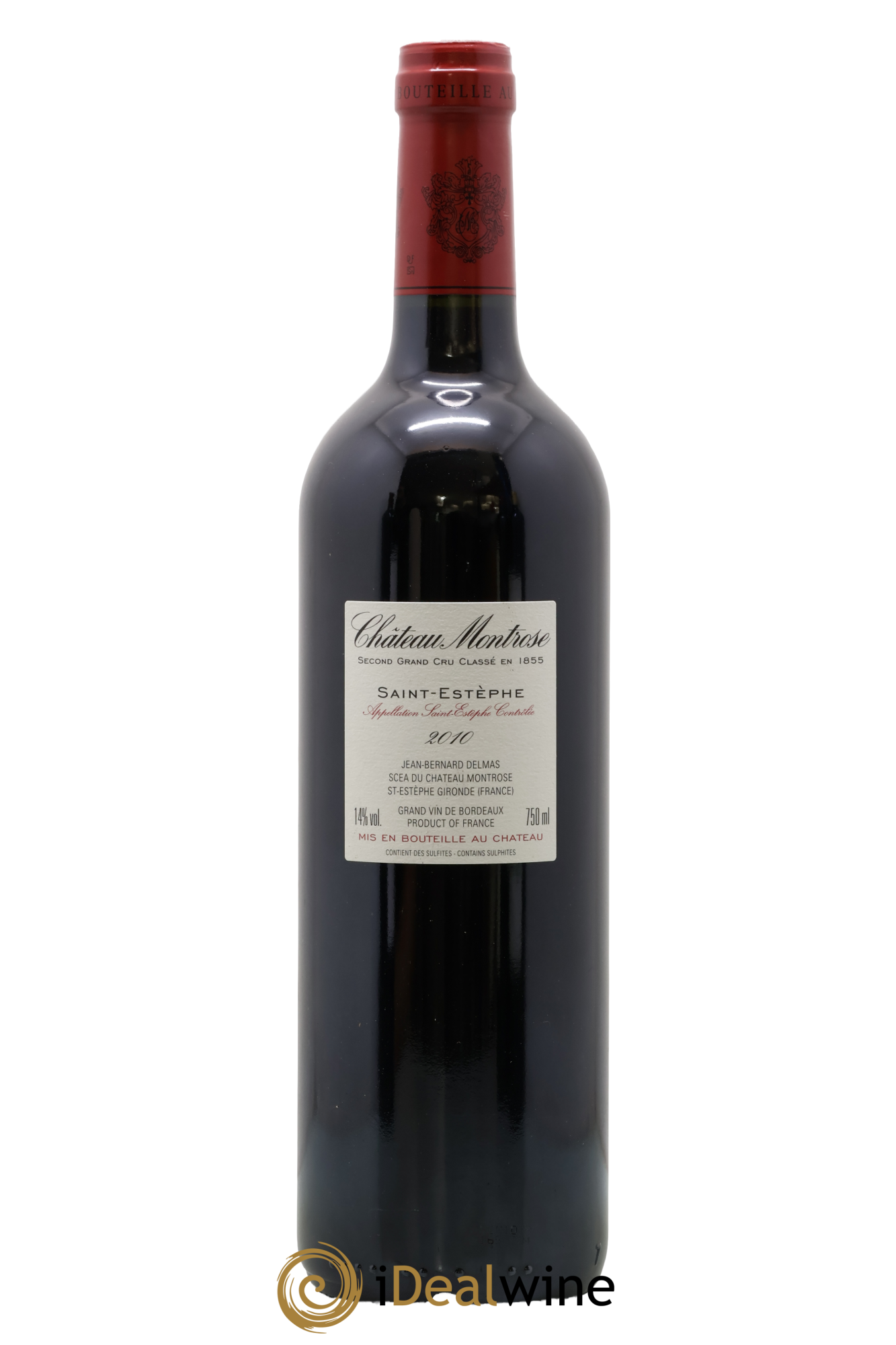 Château Montrose 2ème Grand Cru Classé 2010 - Lot de 1 bouteille - 1