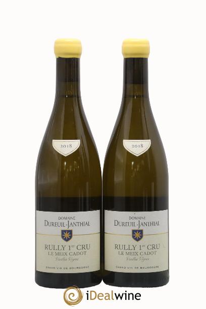 Rully 1er Cru Le Meix Cadot Vieilles Vignes Vincent Dureuil-Janthial 2018 - Lot de 2 bouteilles - 0