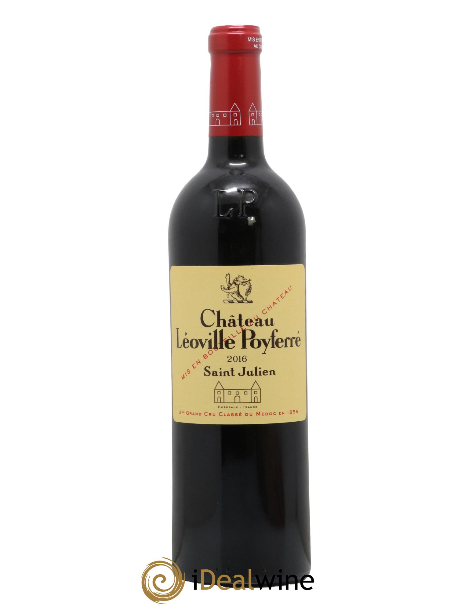 Château Léoville Poyferré 2ème Grand Cru Classé 2016 - Lot de 1 bouteille - 0