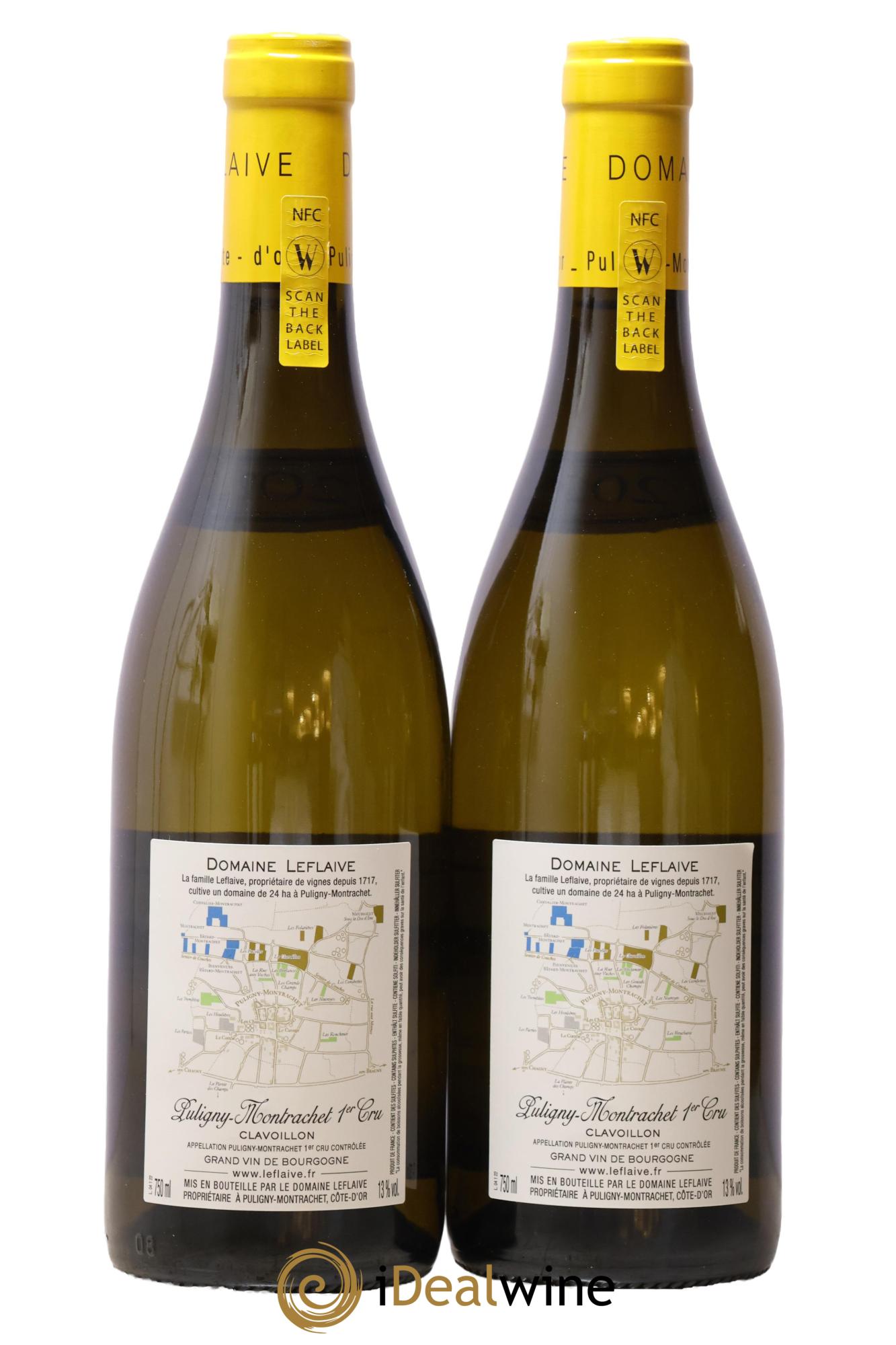 Puligny-Montrachet 1er Cru Clavoillon Leflaive (Domaine) 2022 - Posten von 2 Flaschen - 1