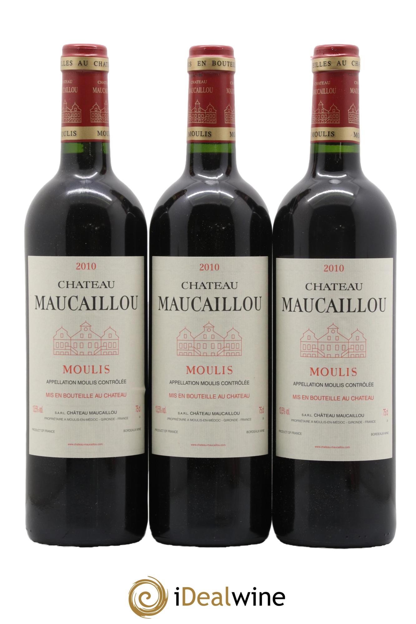 Château Maucaillou 2010 - Lotto di 6 bottiglie - 1