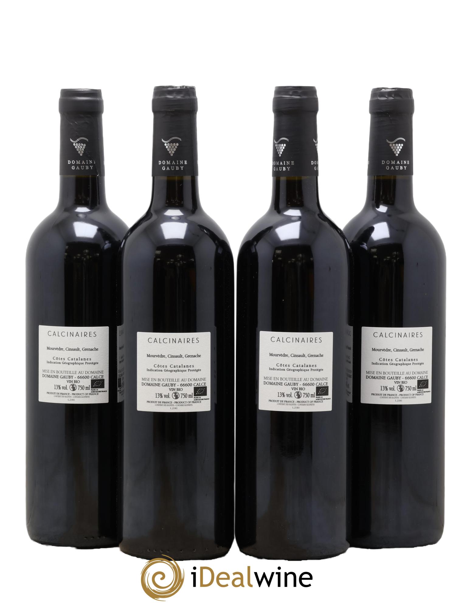 IGP Côtes Catalanes Les Calcinaires Gauby (Domaine) 2021 - Posten von 4 Flaschen - 1