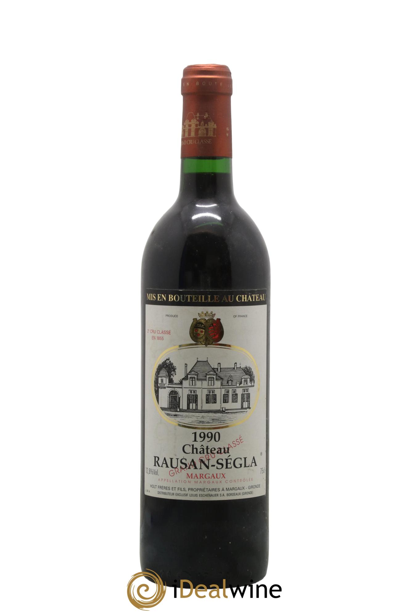 Château Rauzan Ségla Grand Cru Classé 1990 - Lot de 1 bouteille - 0