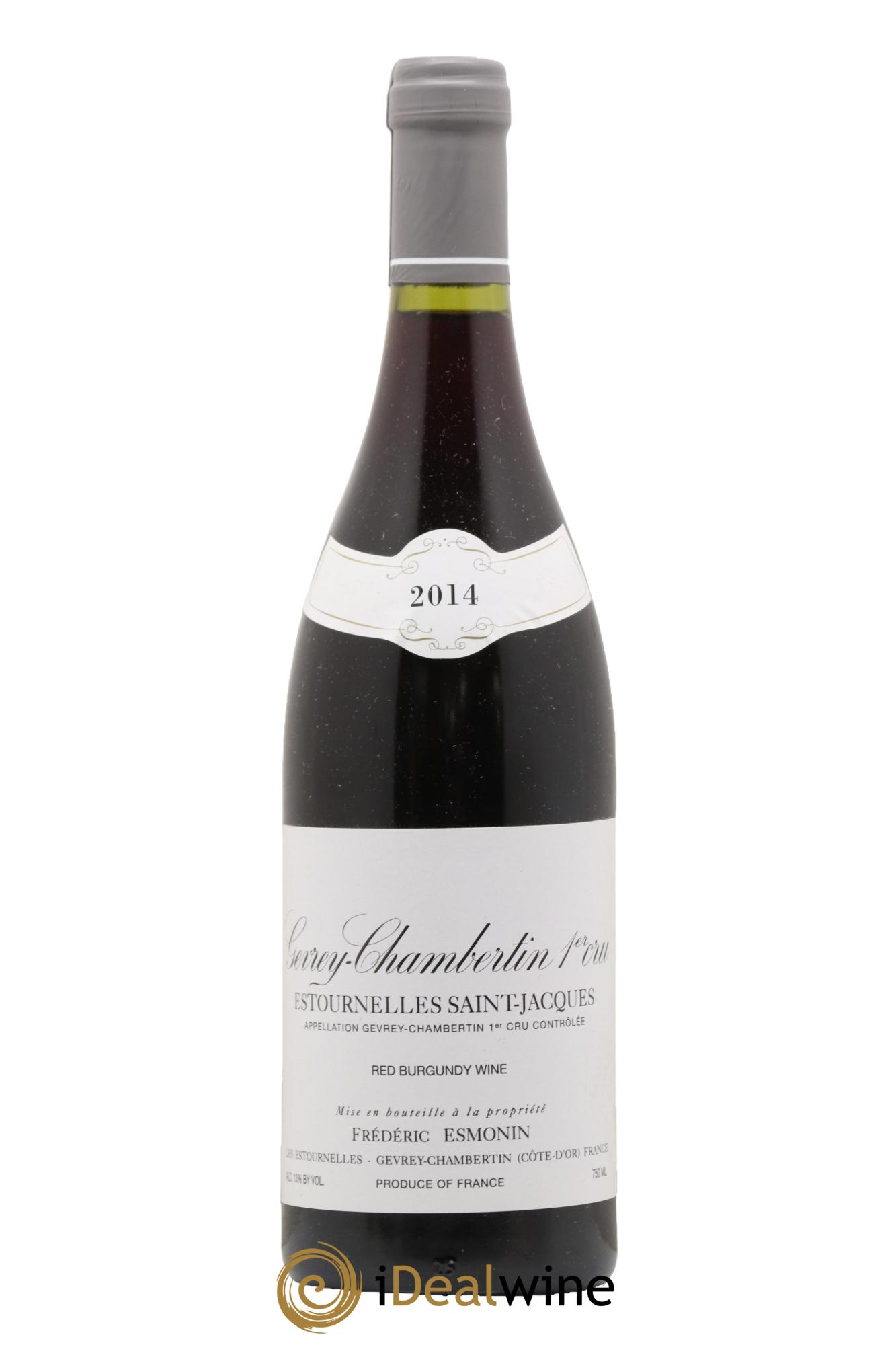 Gevrey-Chambertin 1er Cru Estournelles St Jacques Frédéric Esmonin 2014 - Lotto di 1 bottiglia - 0